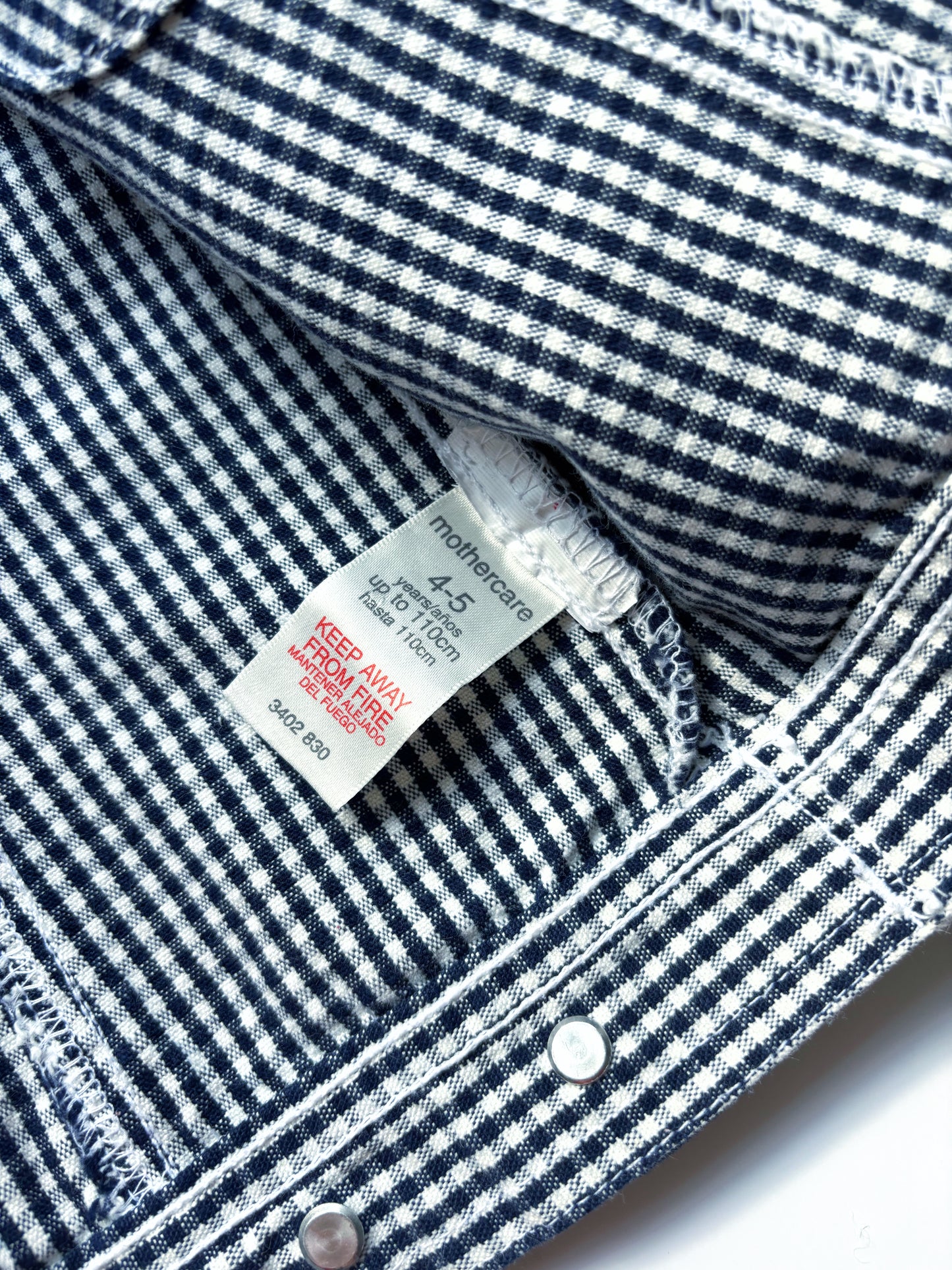 Gingham Jacket Age 4-5 Years