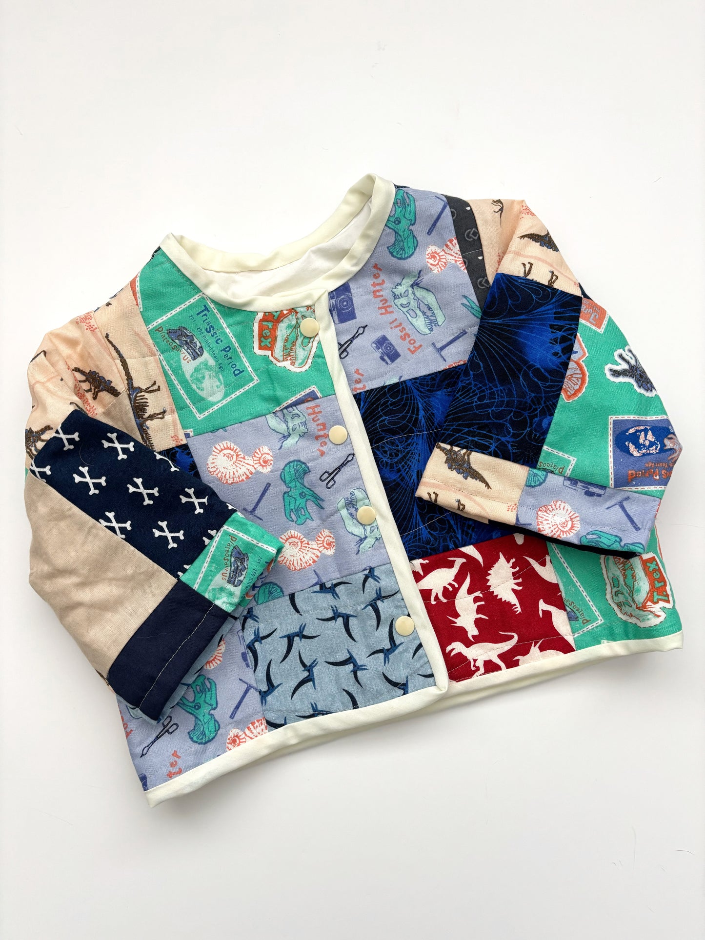 Dinosaur Patchwork Jacket Age 12 Months
