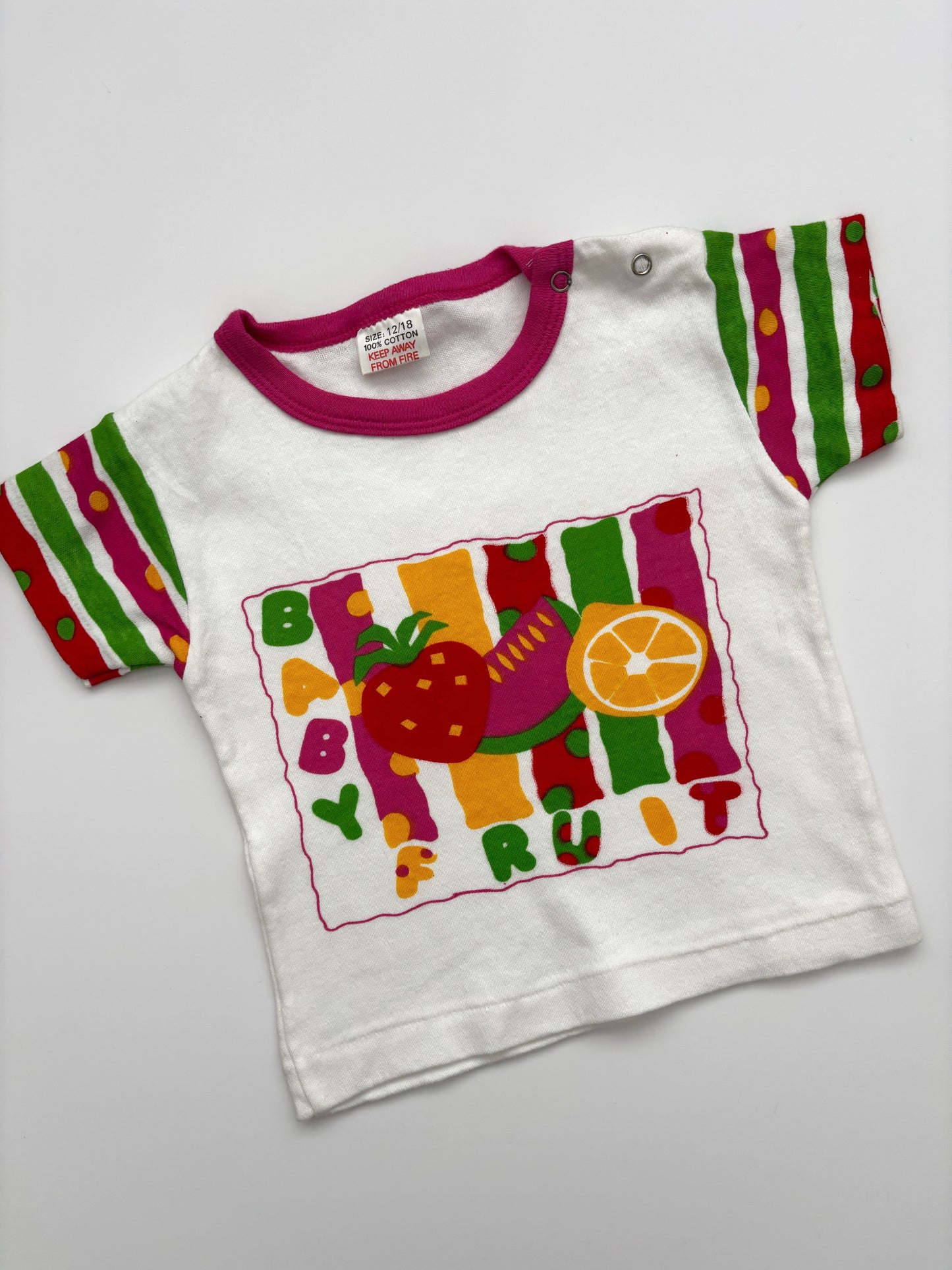Vintage Fruit Tshirt Age 18-24 Months