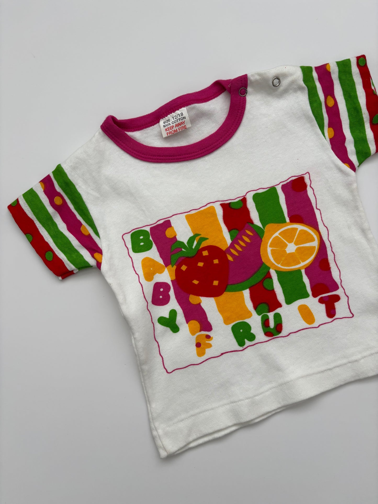 Vintage Fruit Tshirt Age 18-24 Months