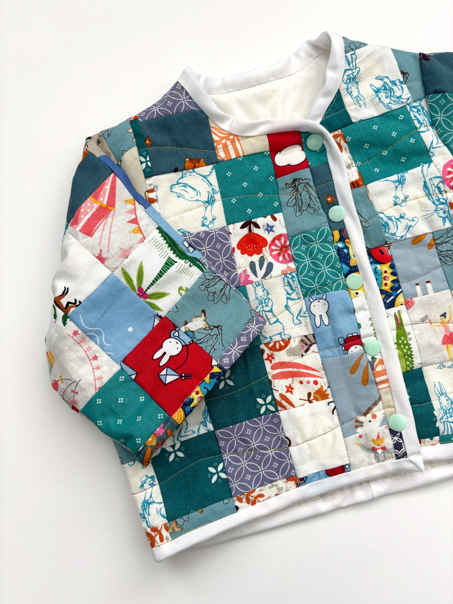 Character Patchwork Jacket Age 12 Months