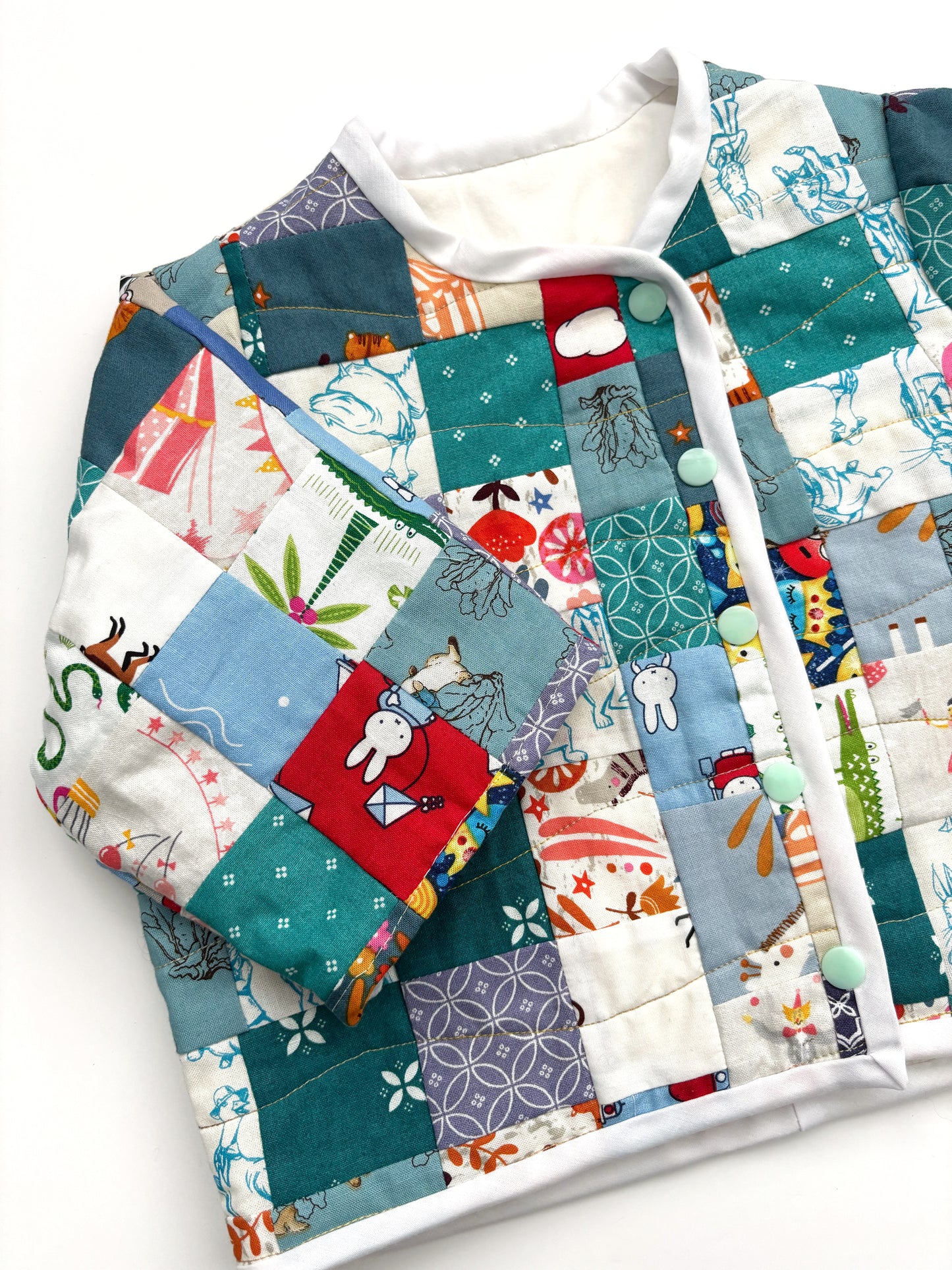 Character Patchwork Jacket Age 12 Months