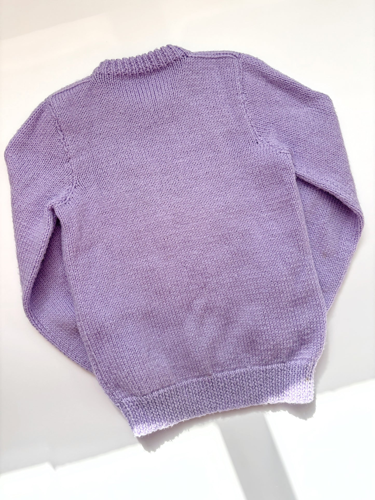 Hand knit Minnie Mouse Jumper Age 3-4