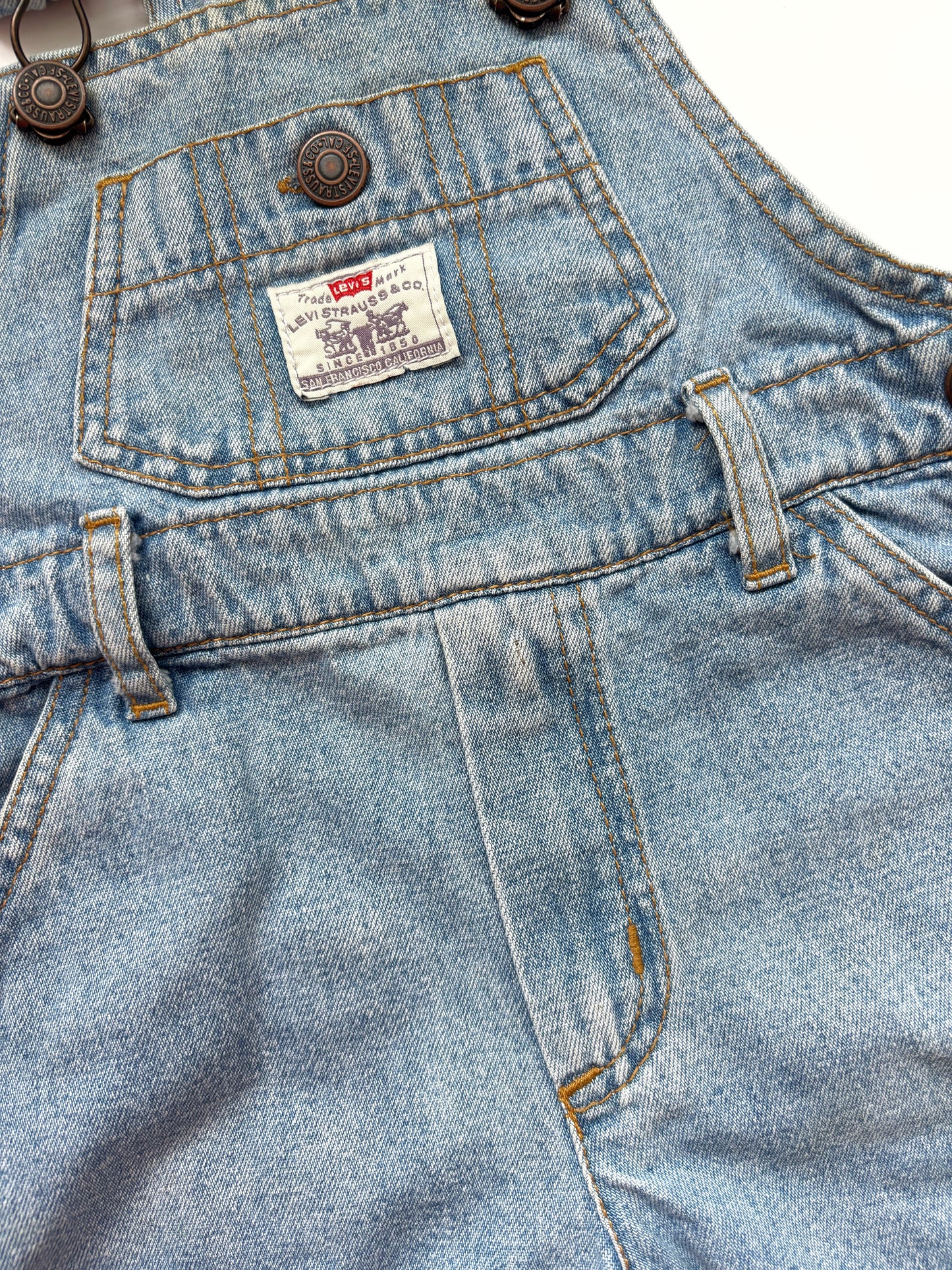 Vintage Levi’s Baby Dungarees Age 6 Months