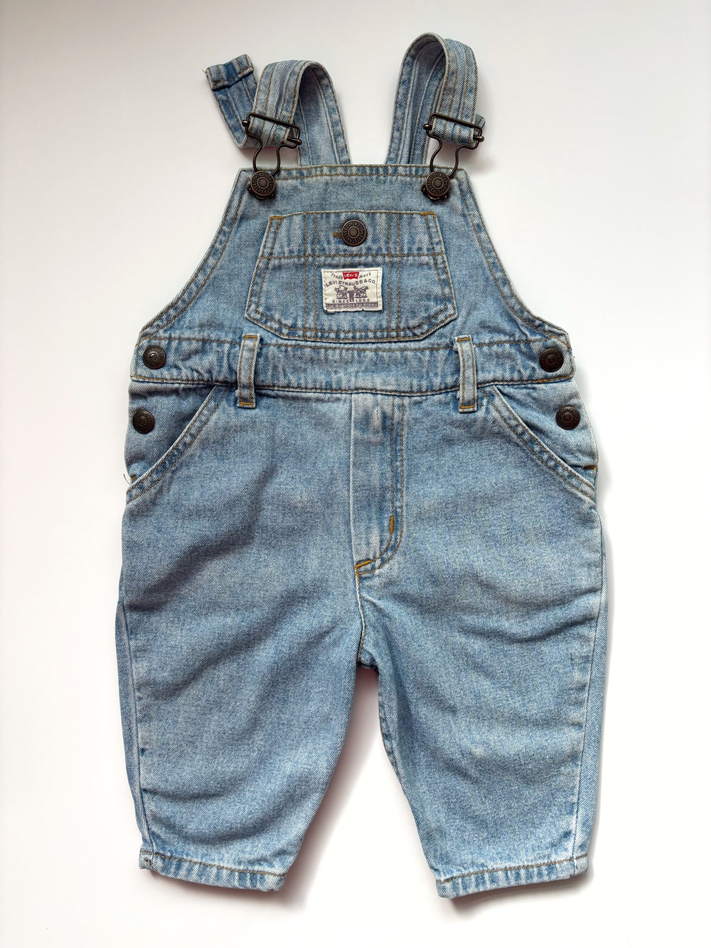Vintage Levi’s Baby Dungarees Age 6 Months
