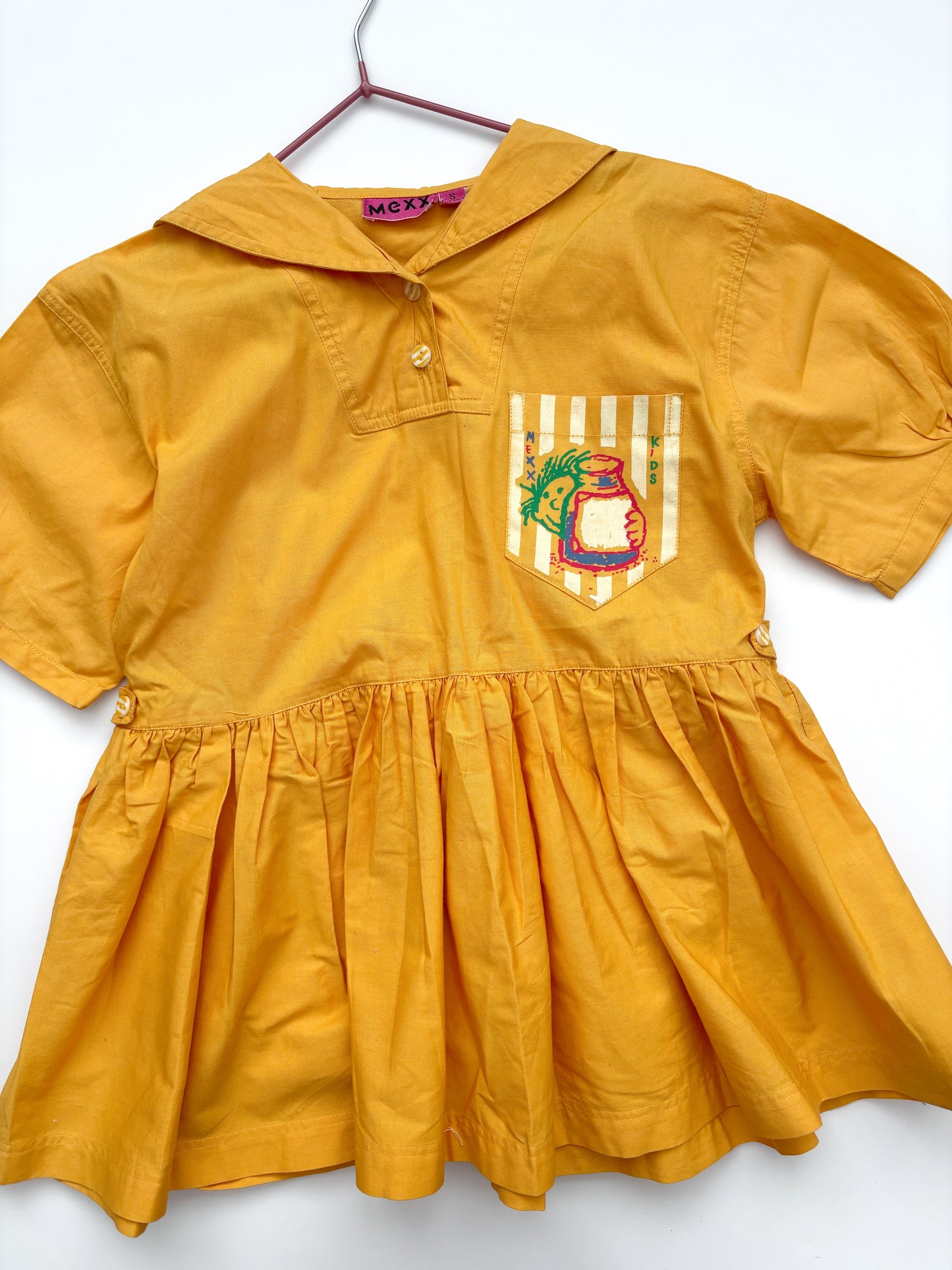 Mexx Vintage Yellow Dress Age 4