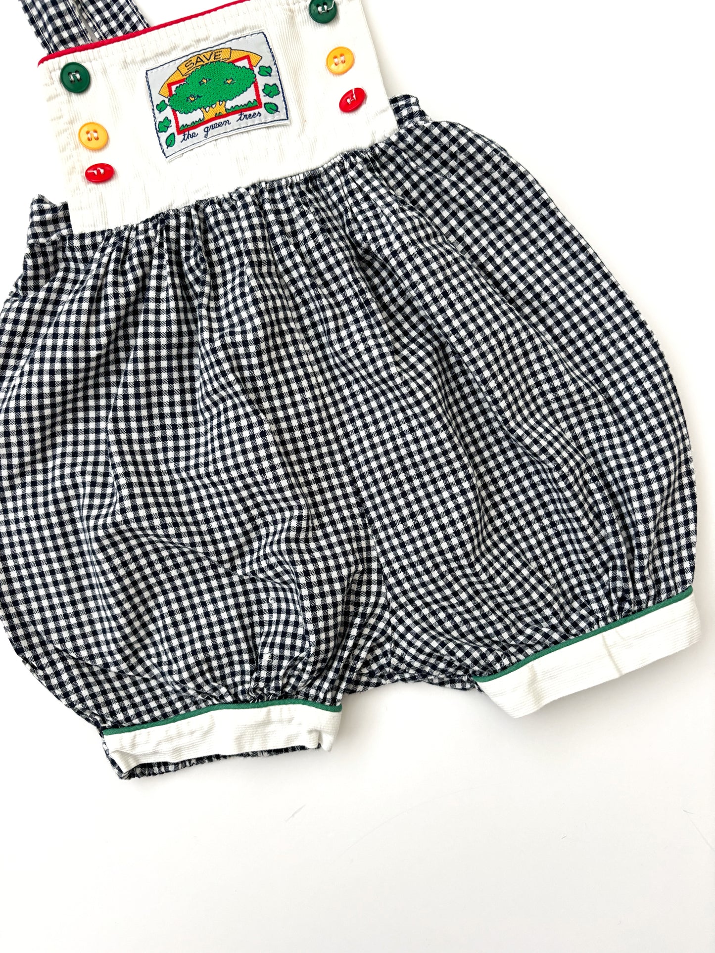 Gingham Tree Dungarees 9-12 Months