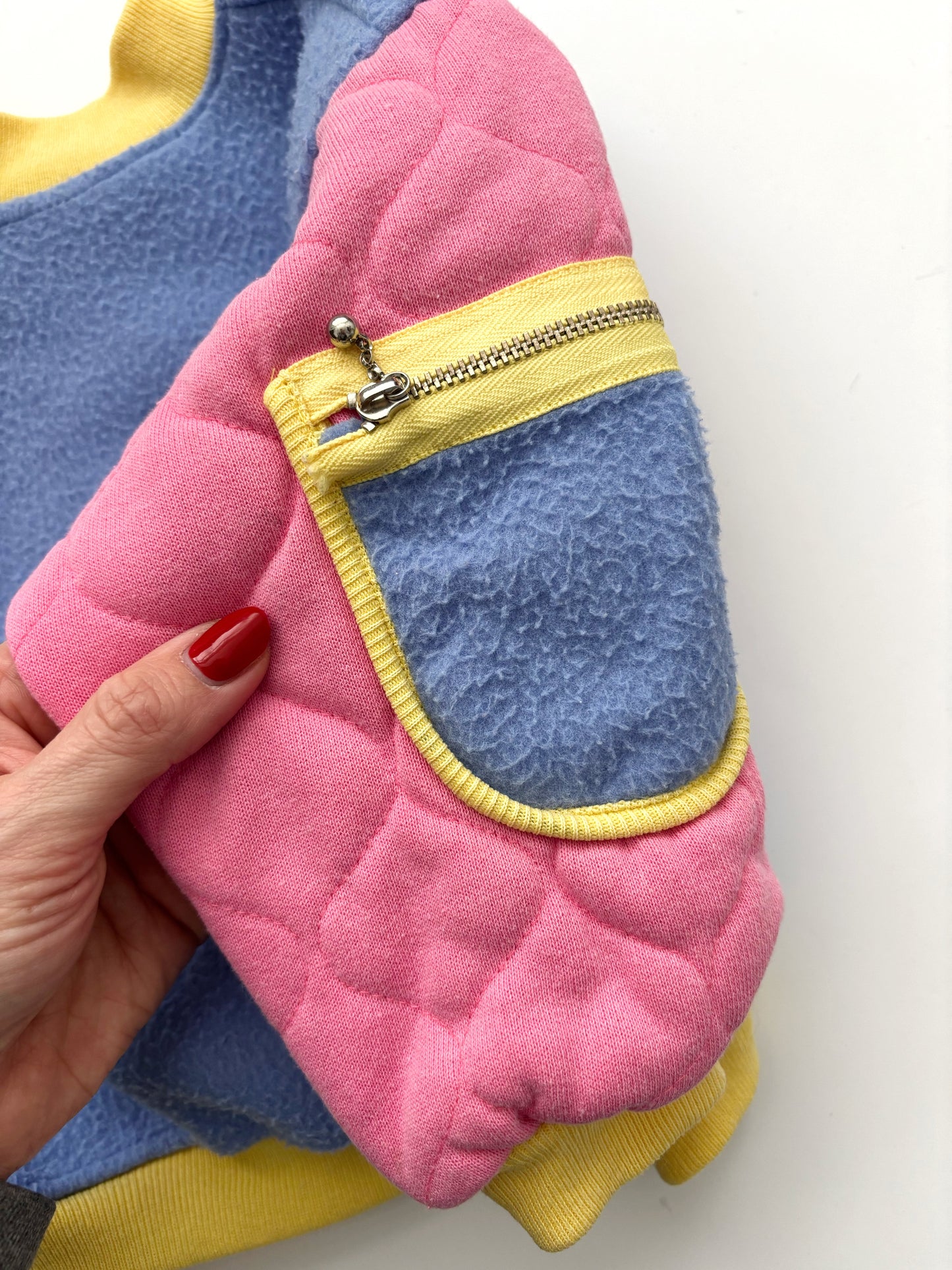 Vintage Jersey Jacket Age 12-18 Months