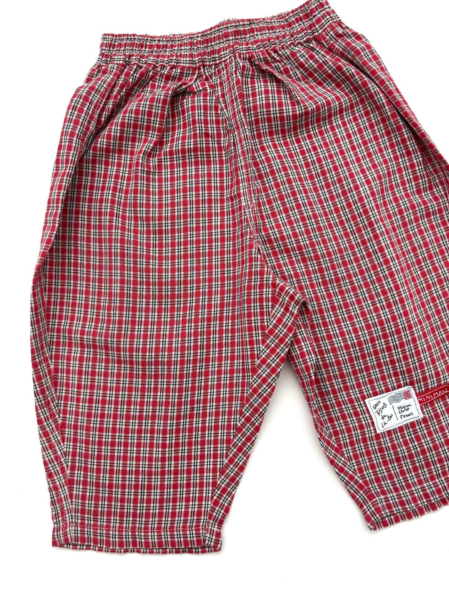 Mini Man Cotton Balloon Pants Size 12 Months