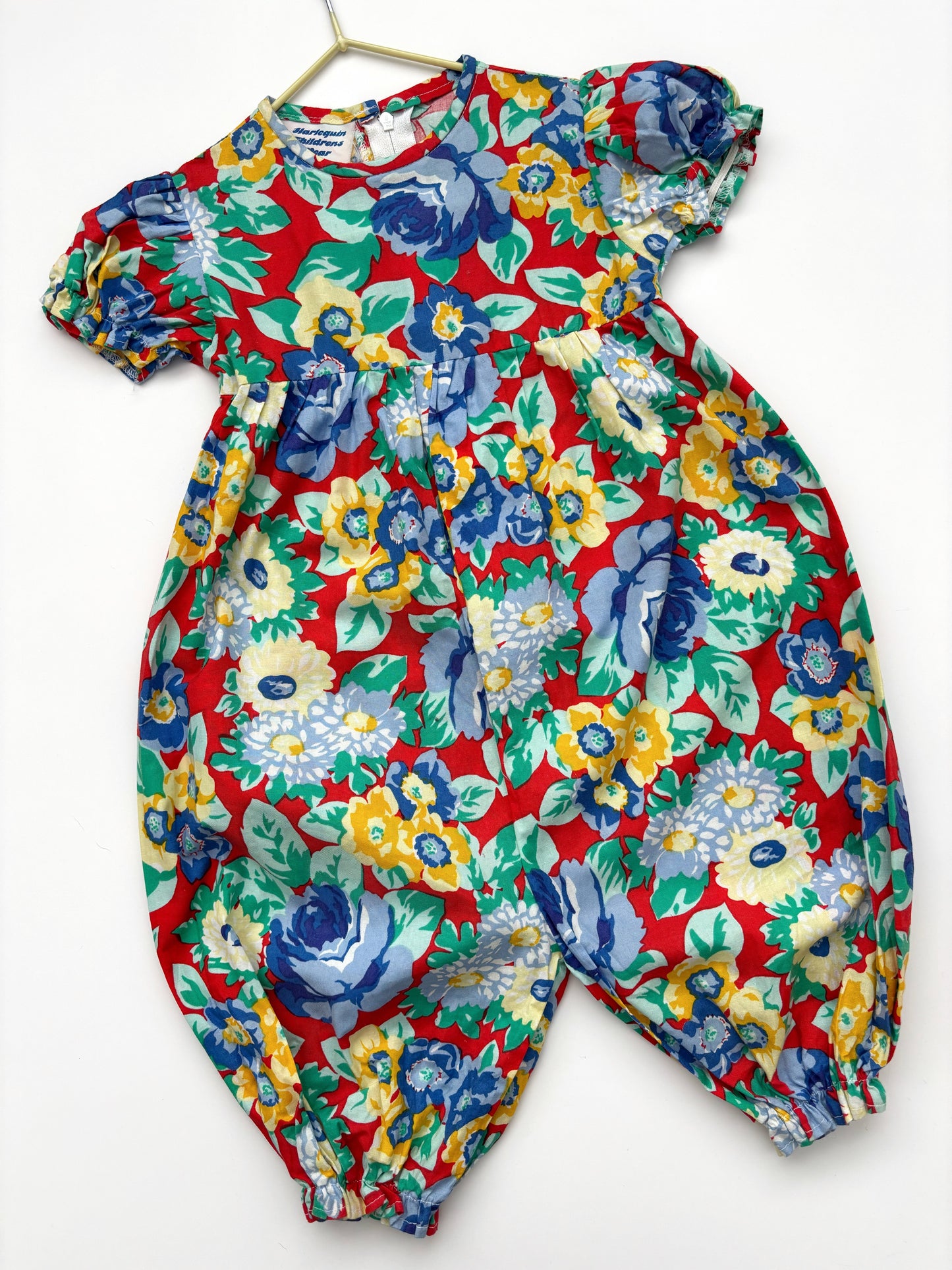 Vintage Floral Romper Age 18 months