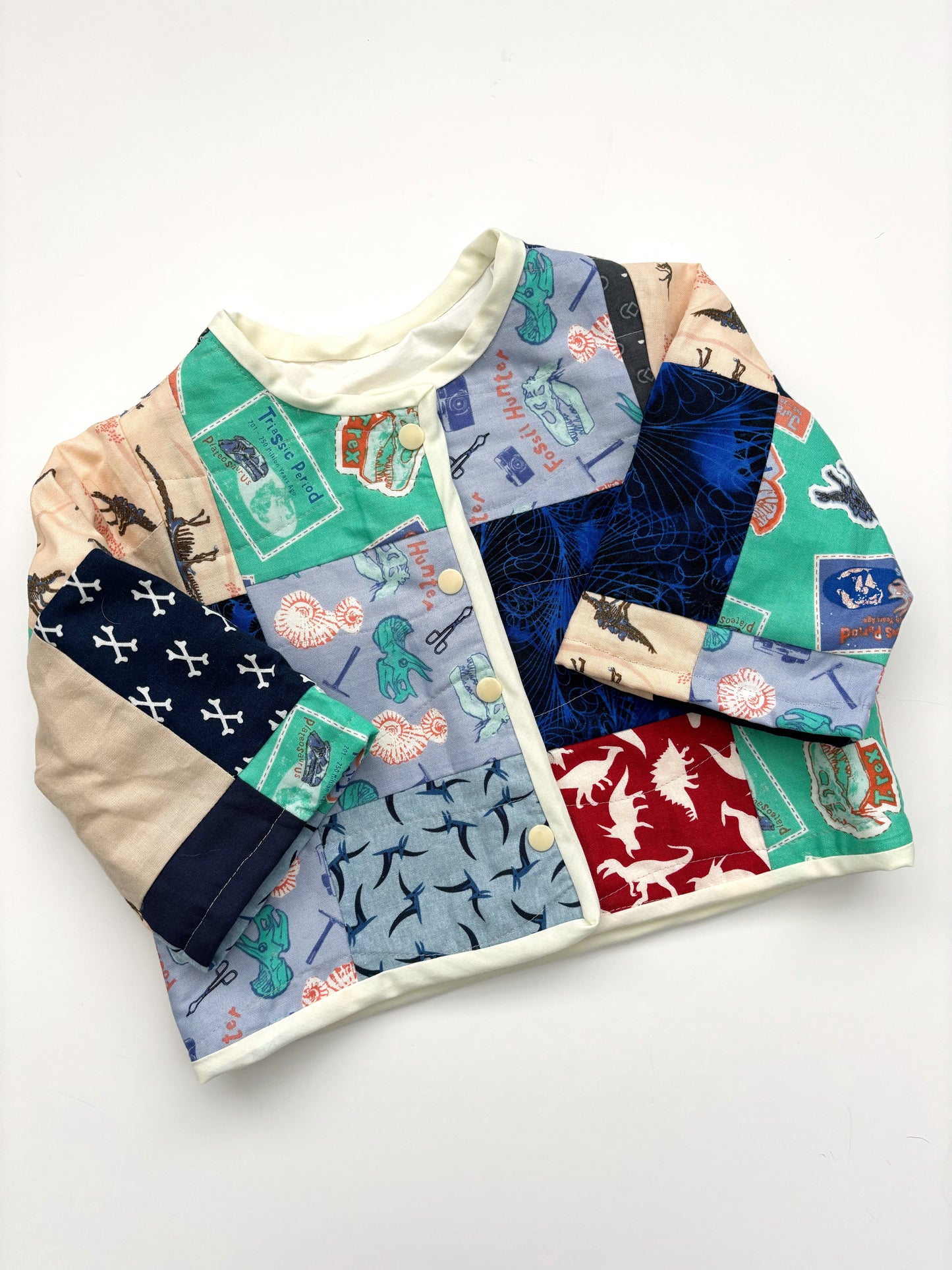 Dinosaur Patchwork Jacket Age 12 Months