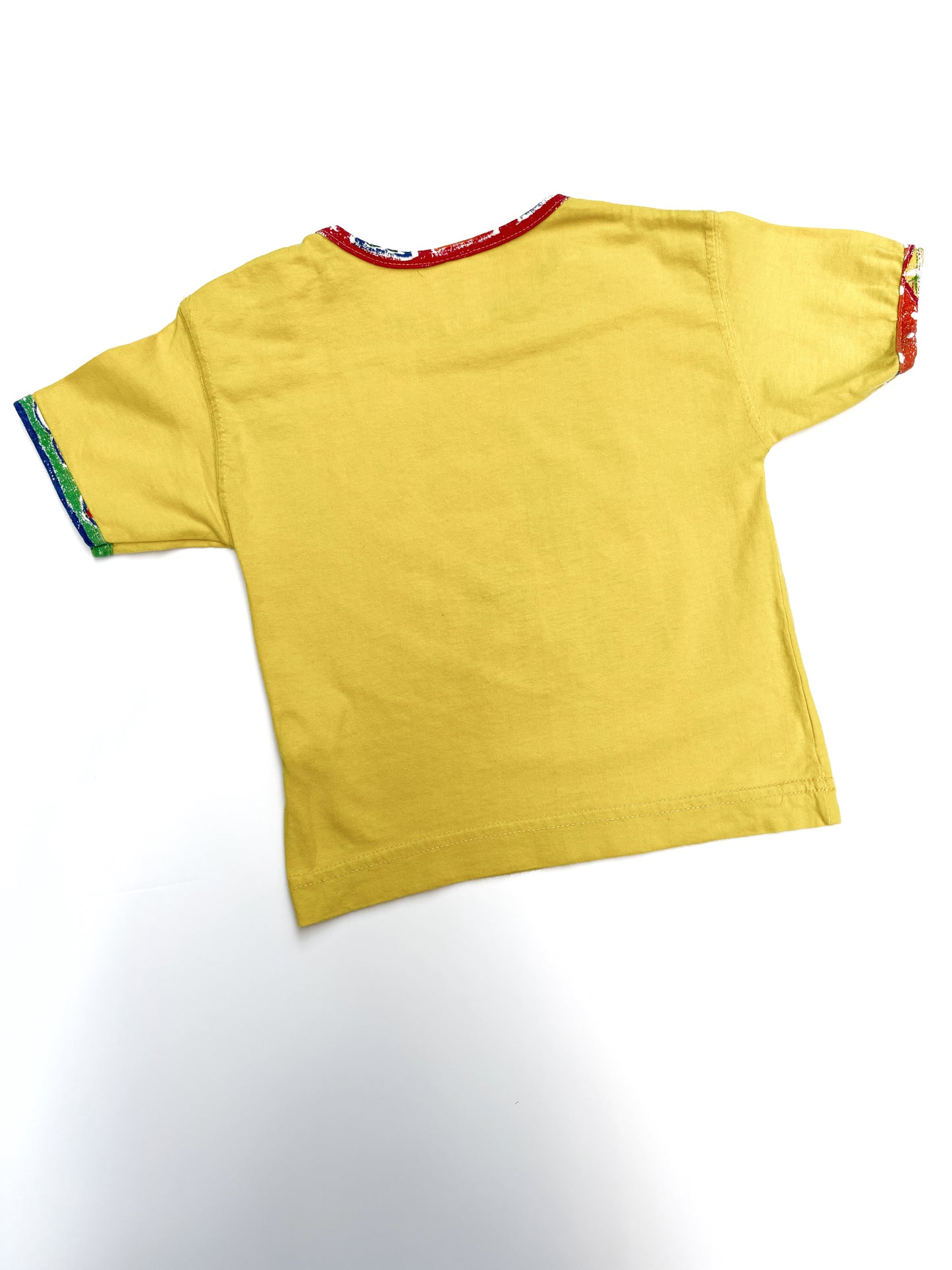 Vintage Baby Club Yellow Friit T-shirt Age 12-18 Months