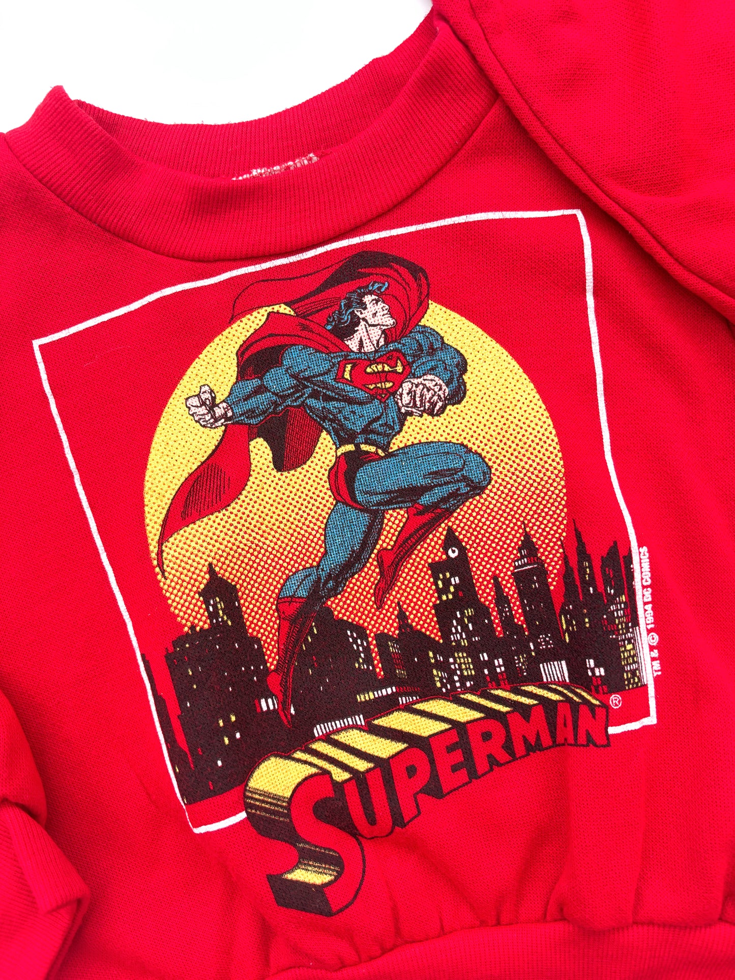 Vintage Superman Sweatshirt Age 2