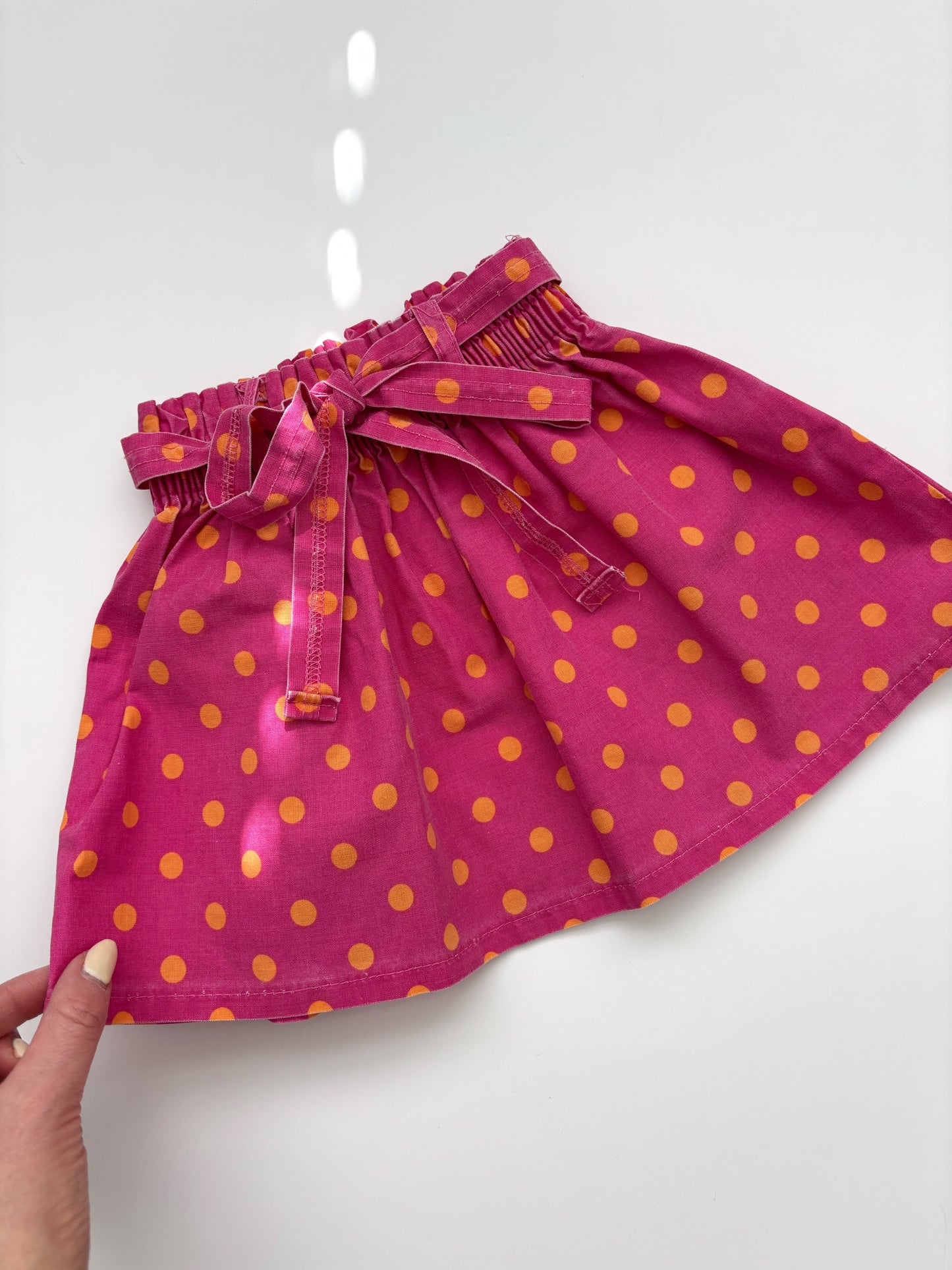 Vintage Adams Polka Dot Skirt Age 18-24 Months