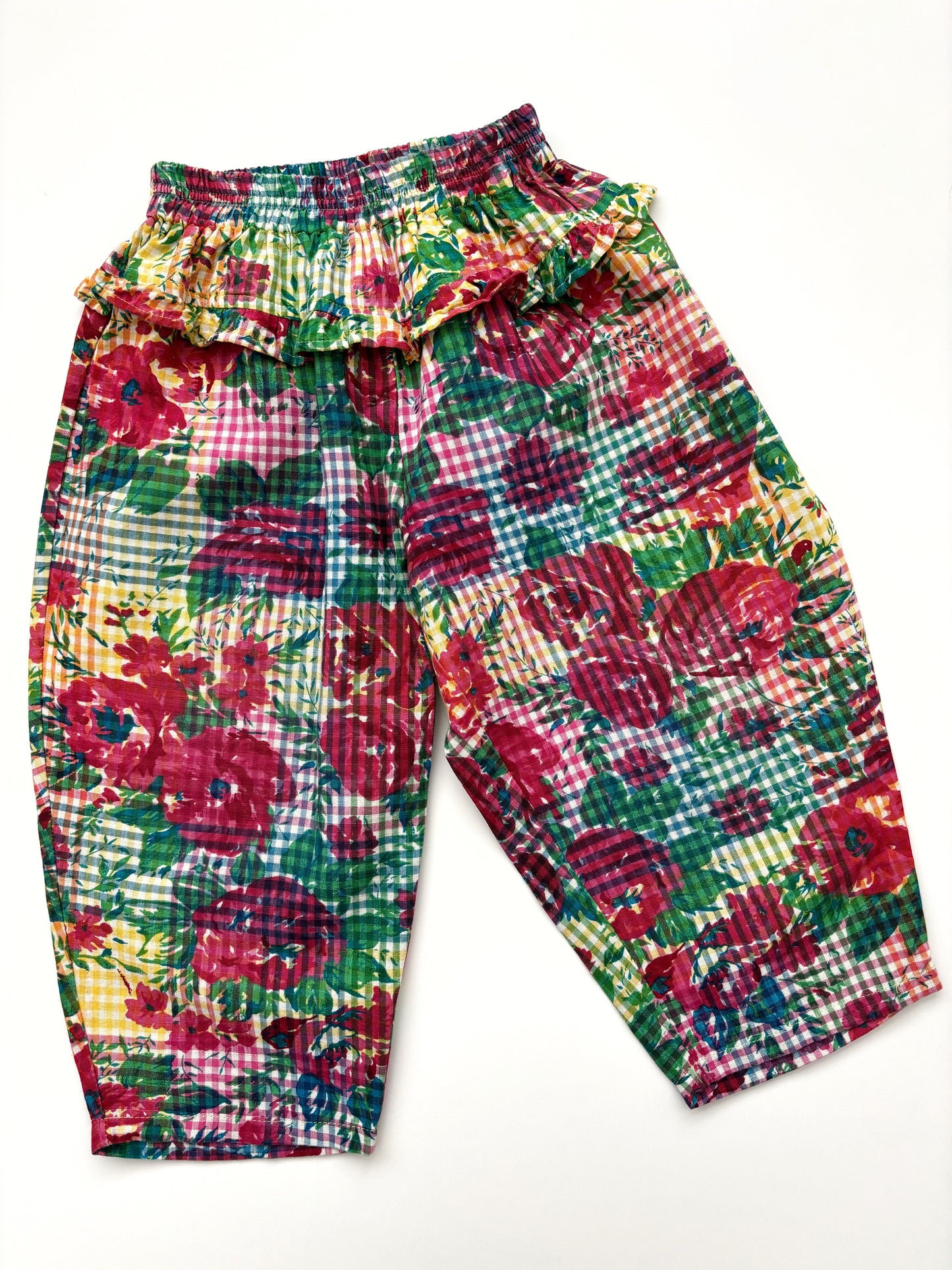 Floral Frill Vintage Trousers Age 18-24 Months