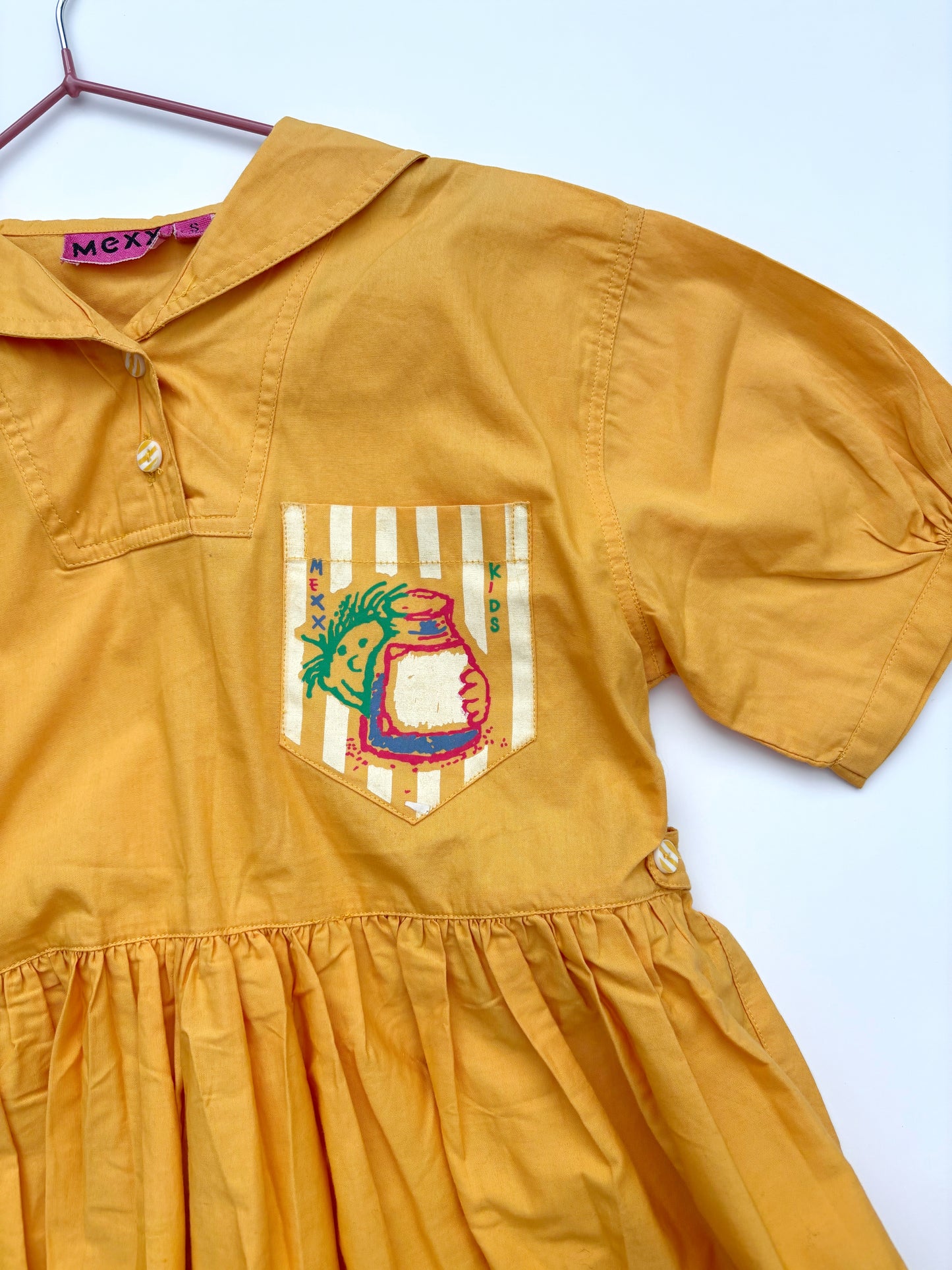 Mexx Vintage Yellow Dress Age 4