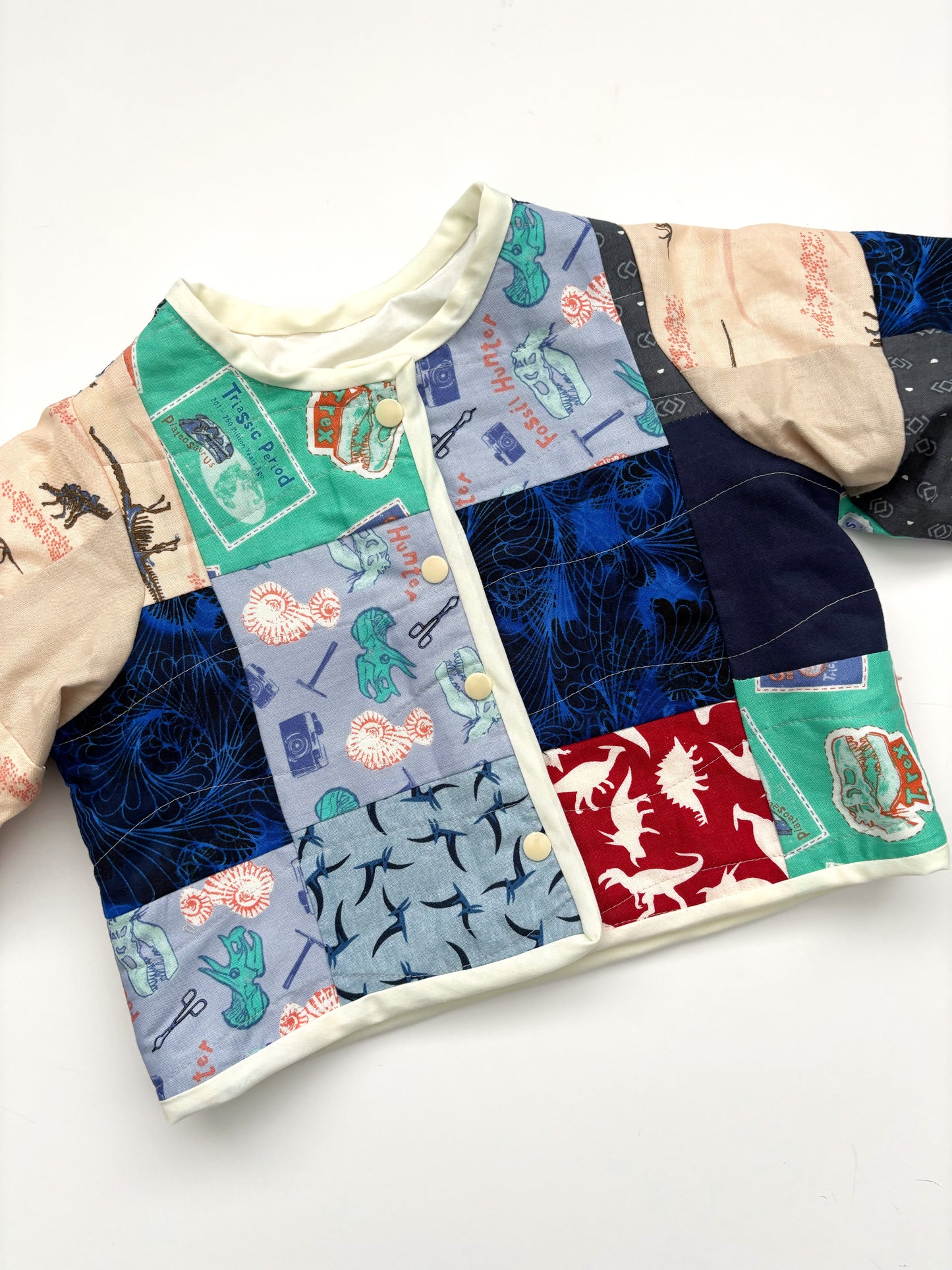 Dinosaur Patchwork Jacket Age 12 Months