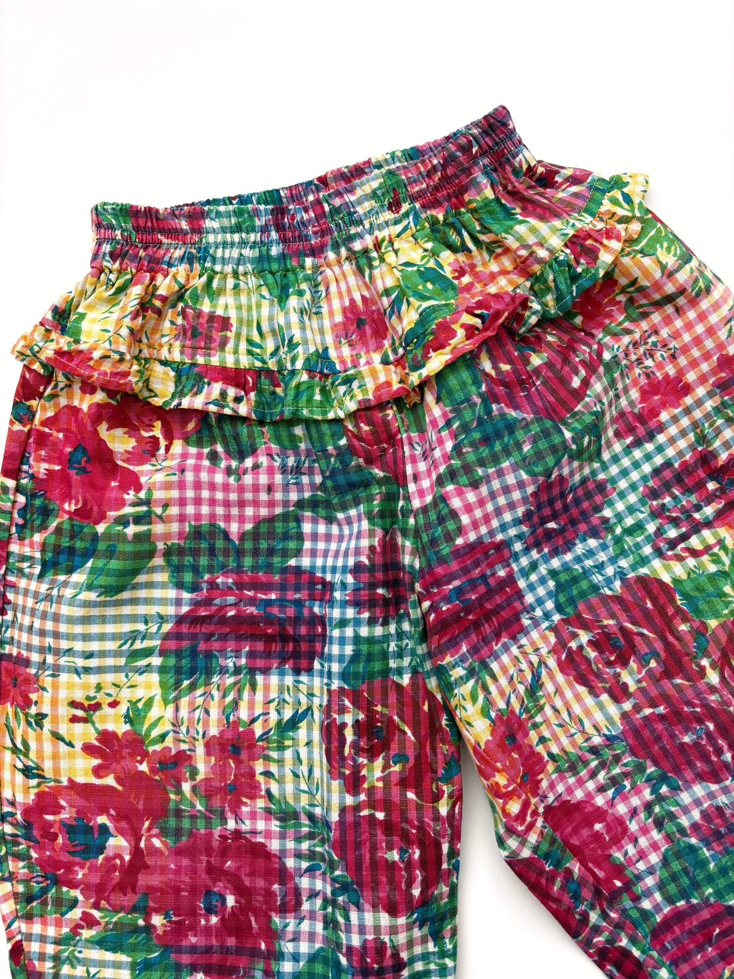 Floral Frill Vintage Trousers Age 18-24 Months