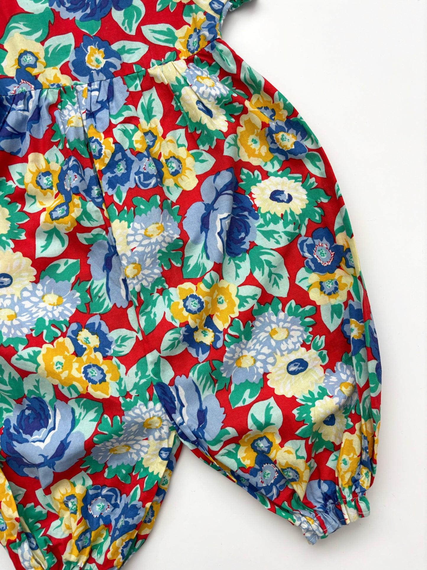 Vintage Floral Romper Age 18 months