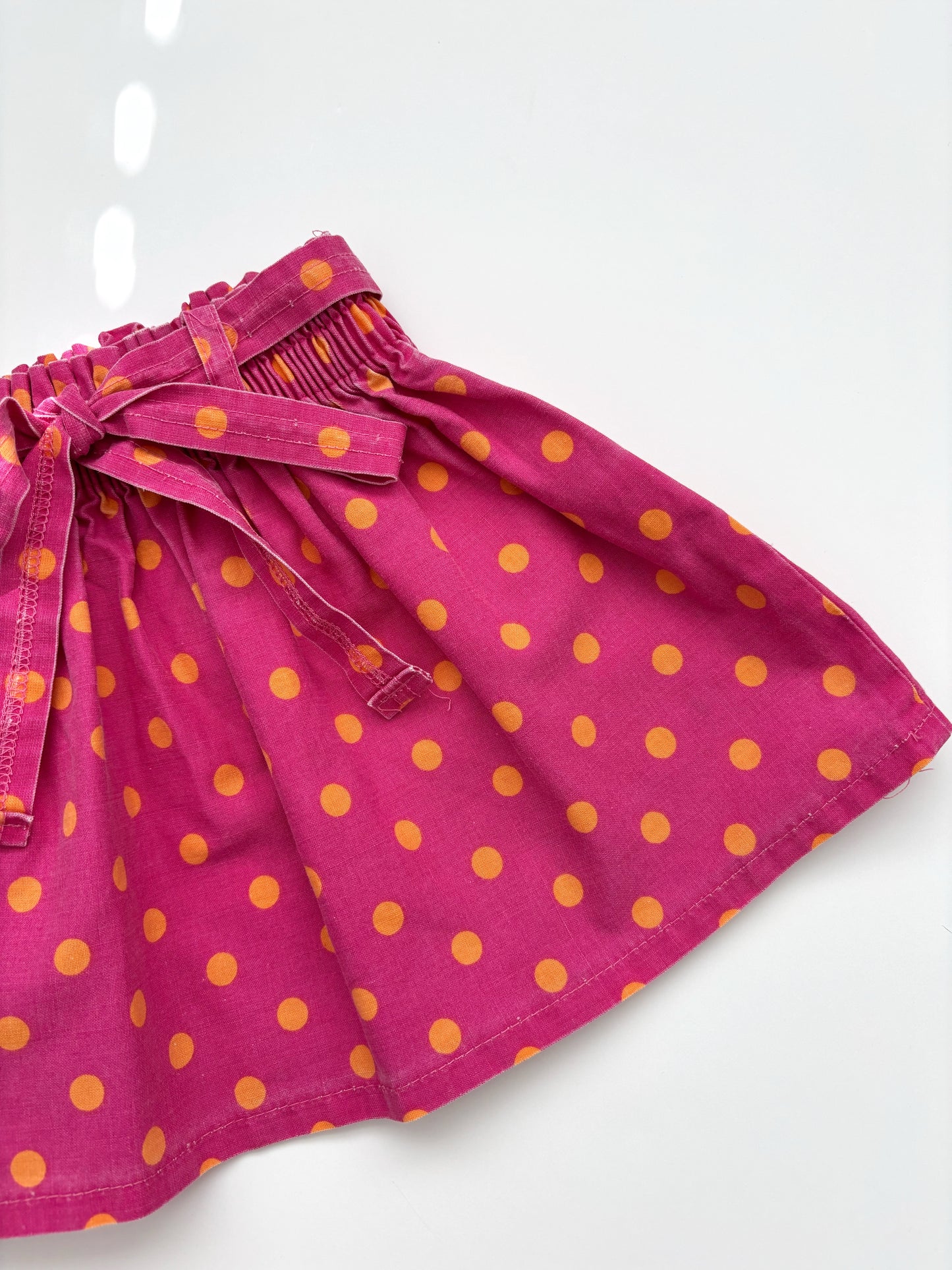 Vintage Adams Polka Dot Skirt Age 18-24 Months