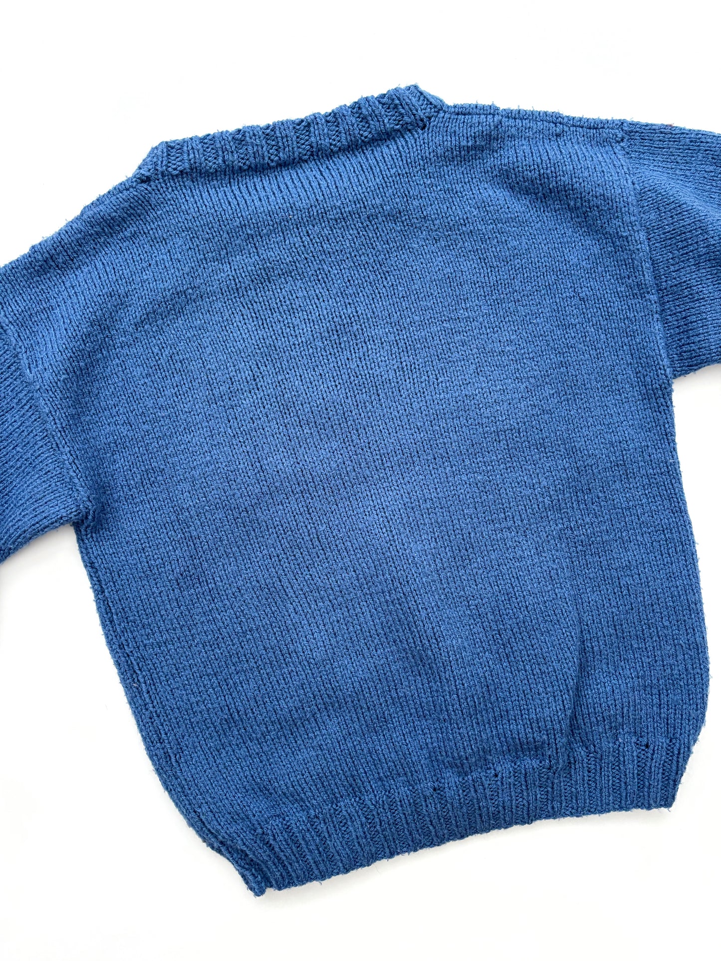 Handknit Dinosaur Jumper Age 4-5 Years