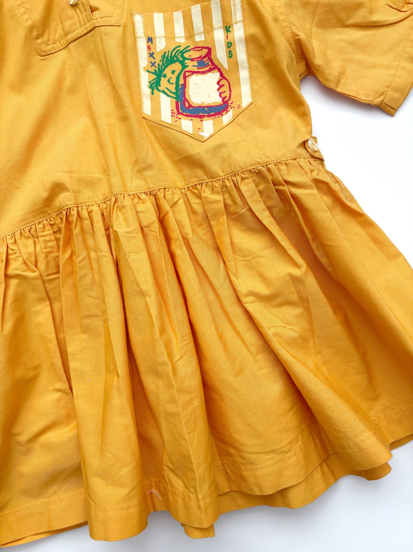Mexx Vintage Yellow Dress Age 4