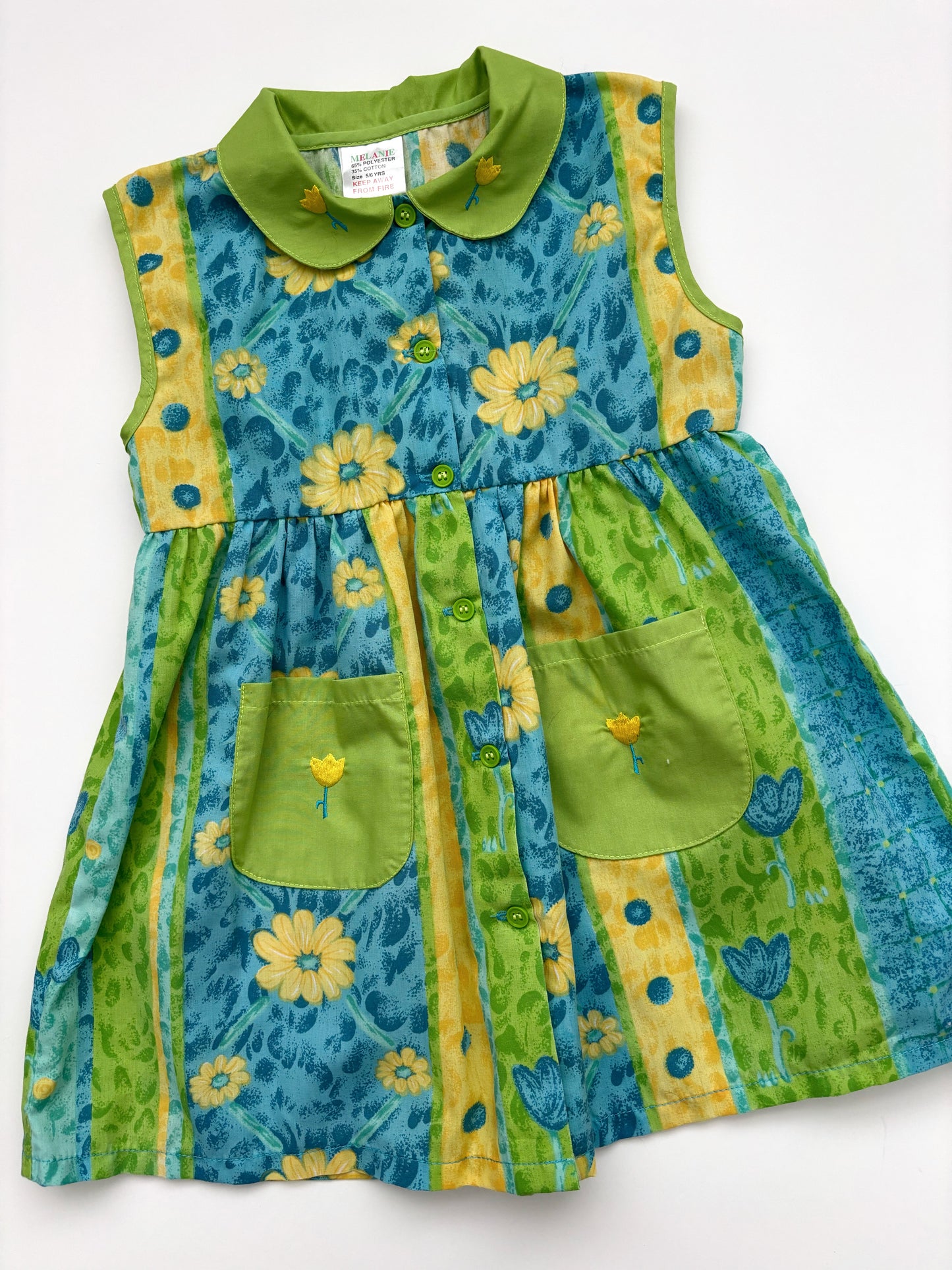Vintage 90’s Dress Age 5-6 years