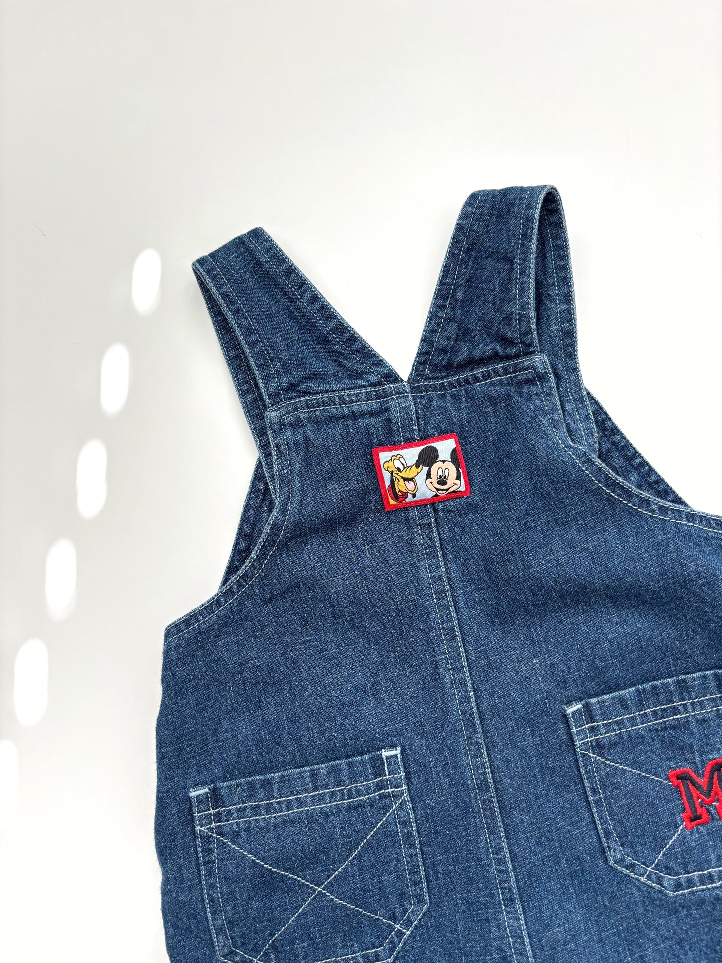 Y2K Disney Shortie Dungarees 6-9 Months