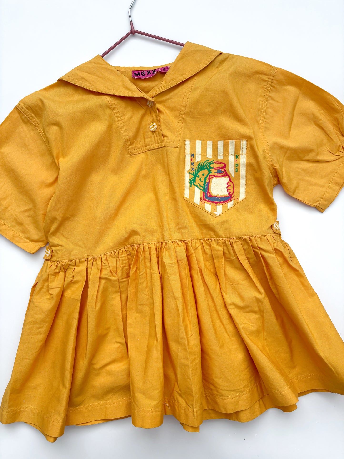Mexx Vintage Yellow Dress Age 4