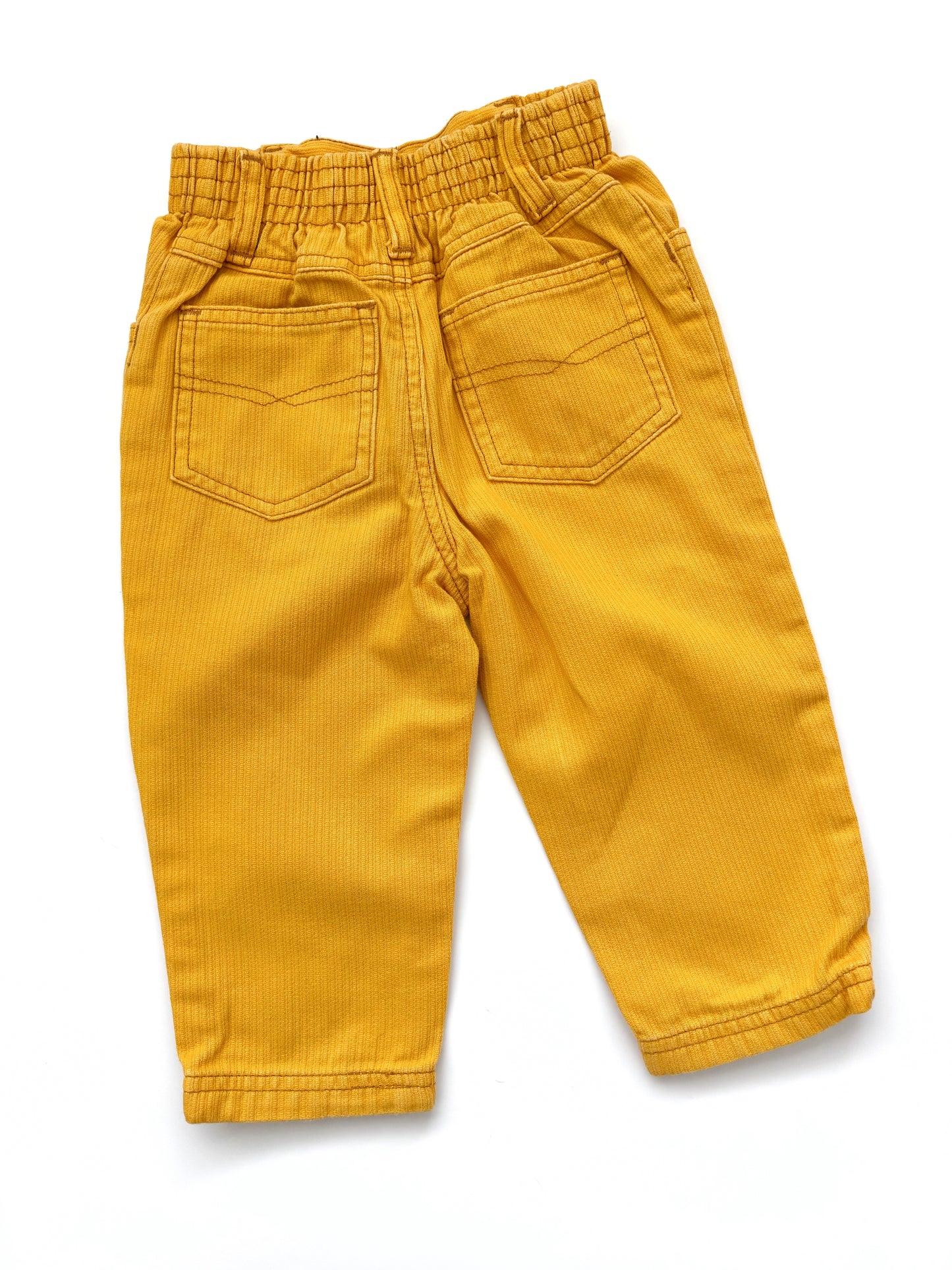 Vintage Yellow Trousers Age 12-18 Months
