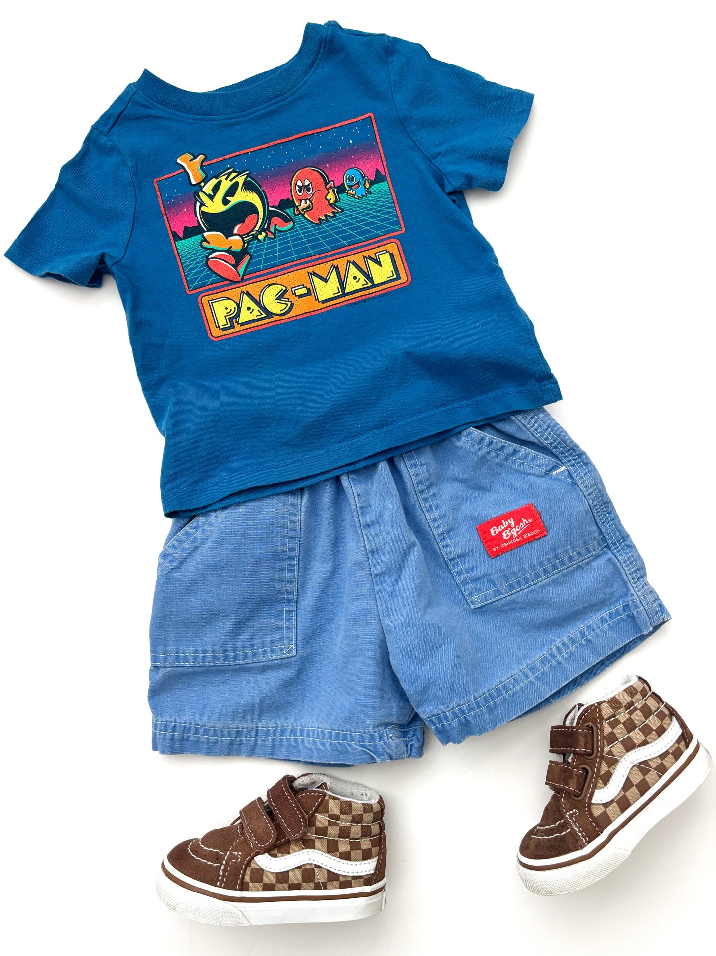 Retro Old Navy PAC-MAN T-Shirt Size 12-18 Months