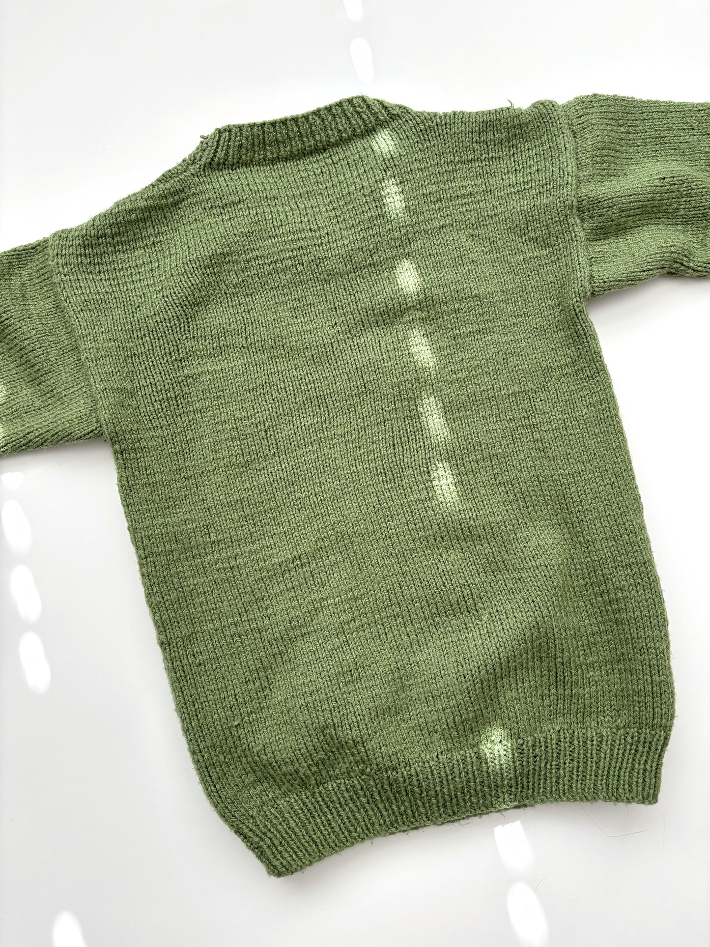 Mr Bump Hand knit Jumper Age 4