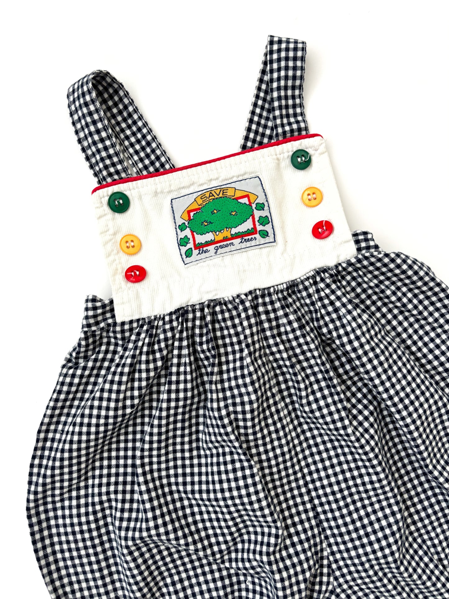 Gingham Tree Dungarees 9-12 Months