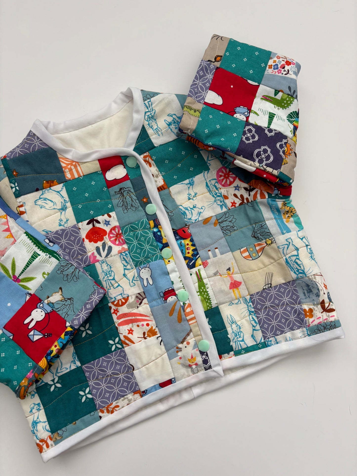 Character Patchwork Jacket Age 12 Months