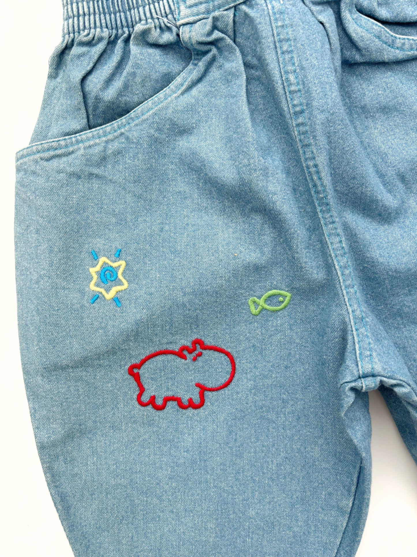Vintage Balloon Jeans Age 2 Years