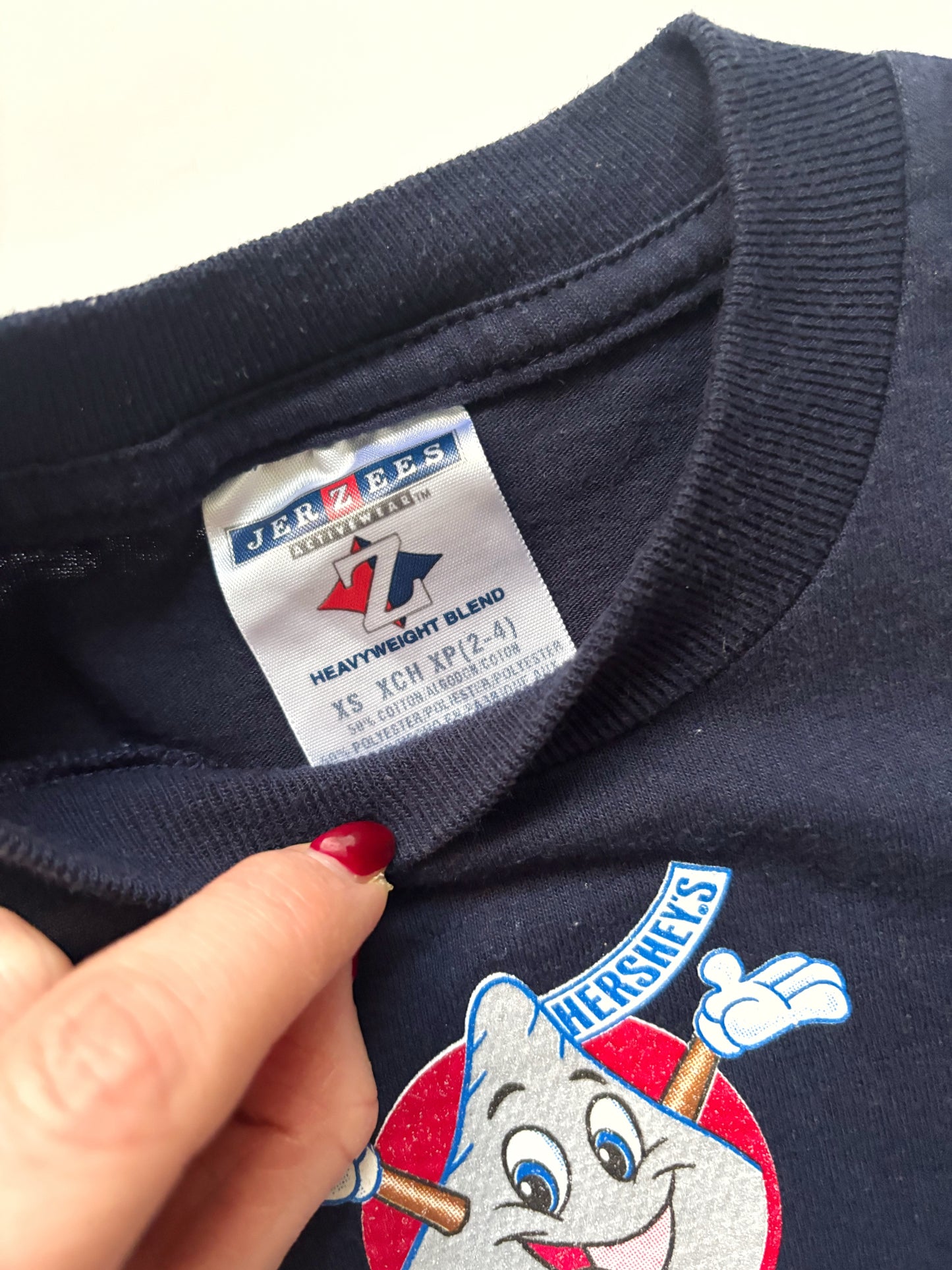 Kids Vintage American Hershey T-Shirt Age 2-4 (Y2K 2002)