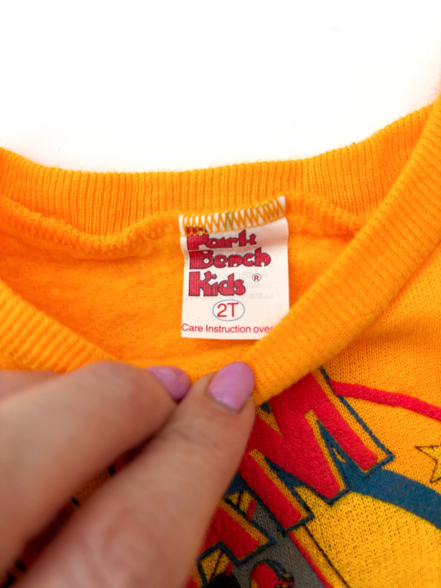 80’s Vintage American Sweatshirt Age 18 Months