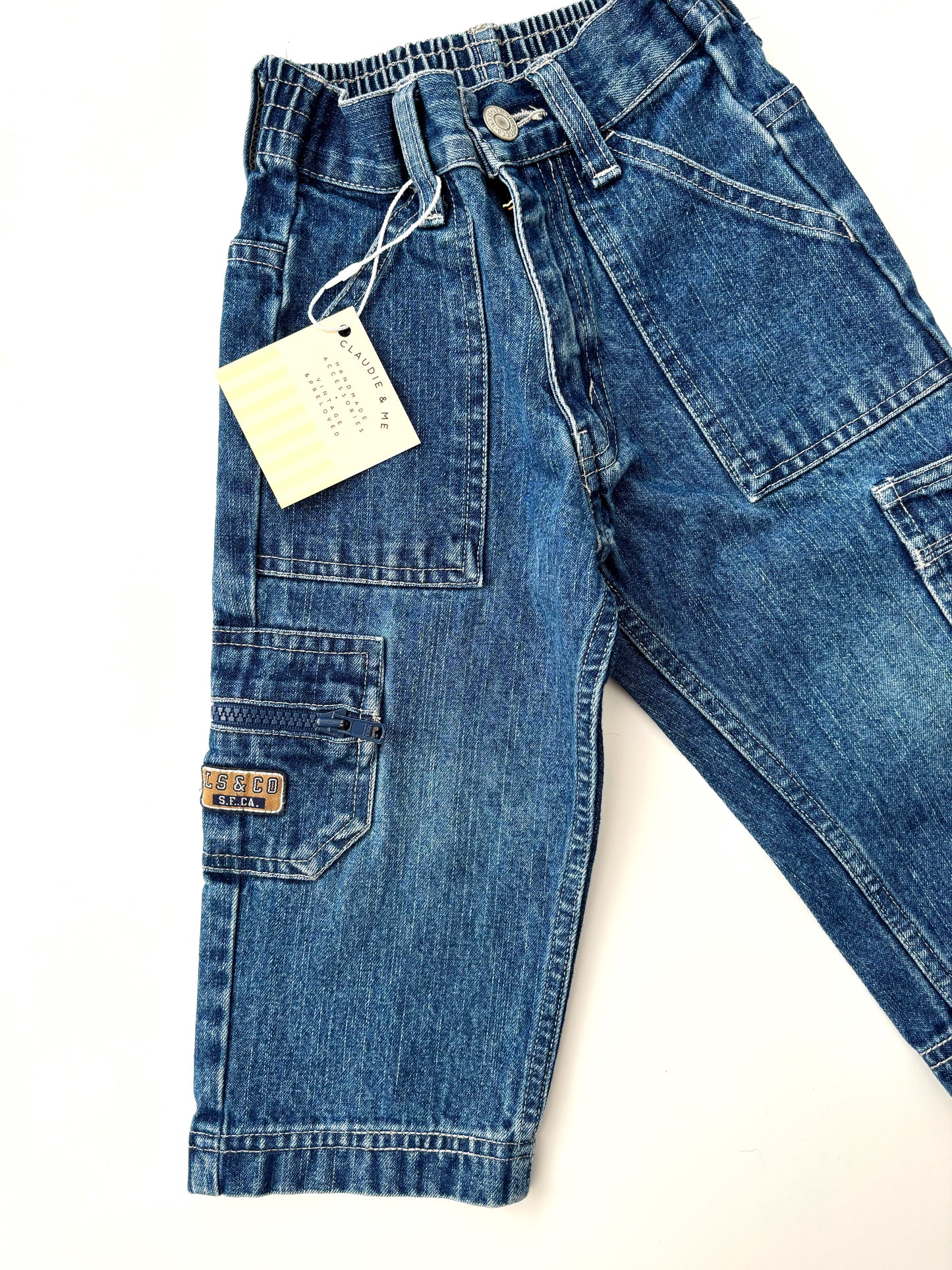 2003 Vintage Wide Leg Levi’s Jeans Age 2