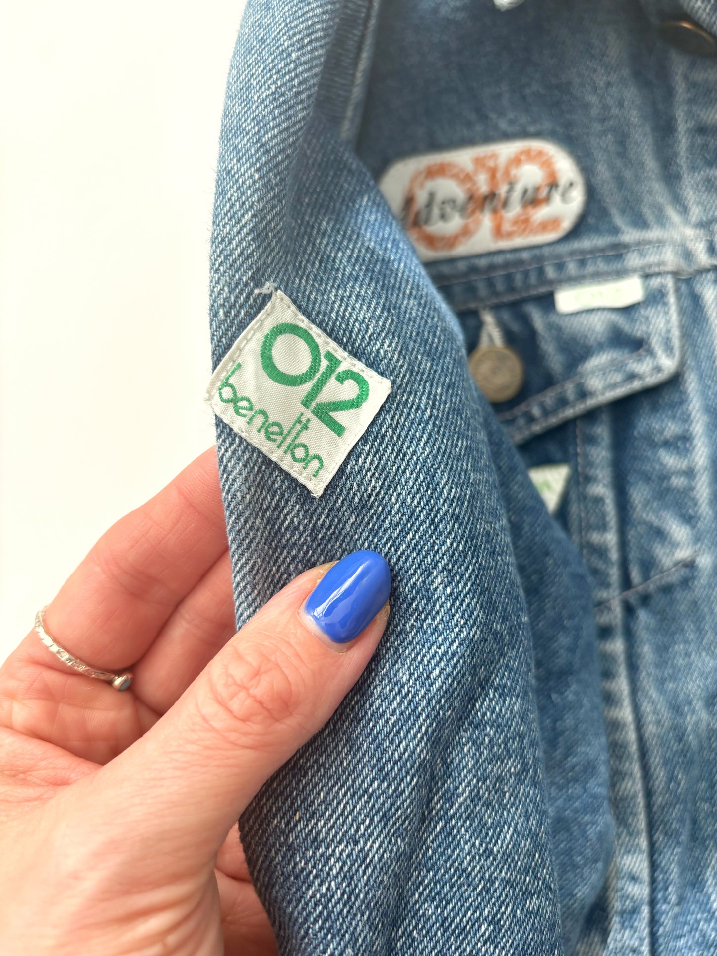 Benetton Denim Jacket 90’s Age 4