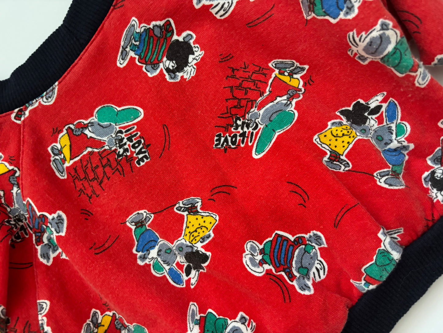 Vintage Jersey Cardigan Age 18 Months