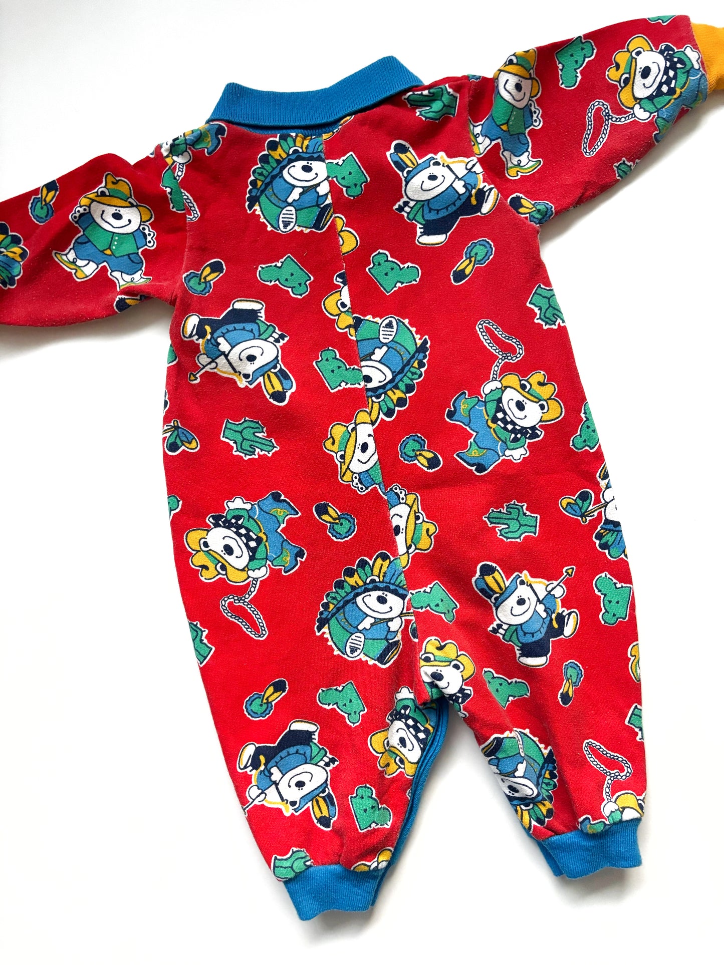 American Vintage Cowboy Romper Suit Age 6-9 Months