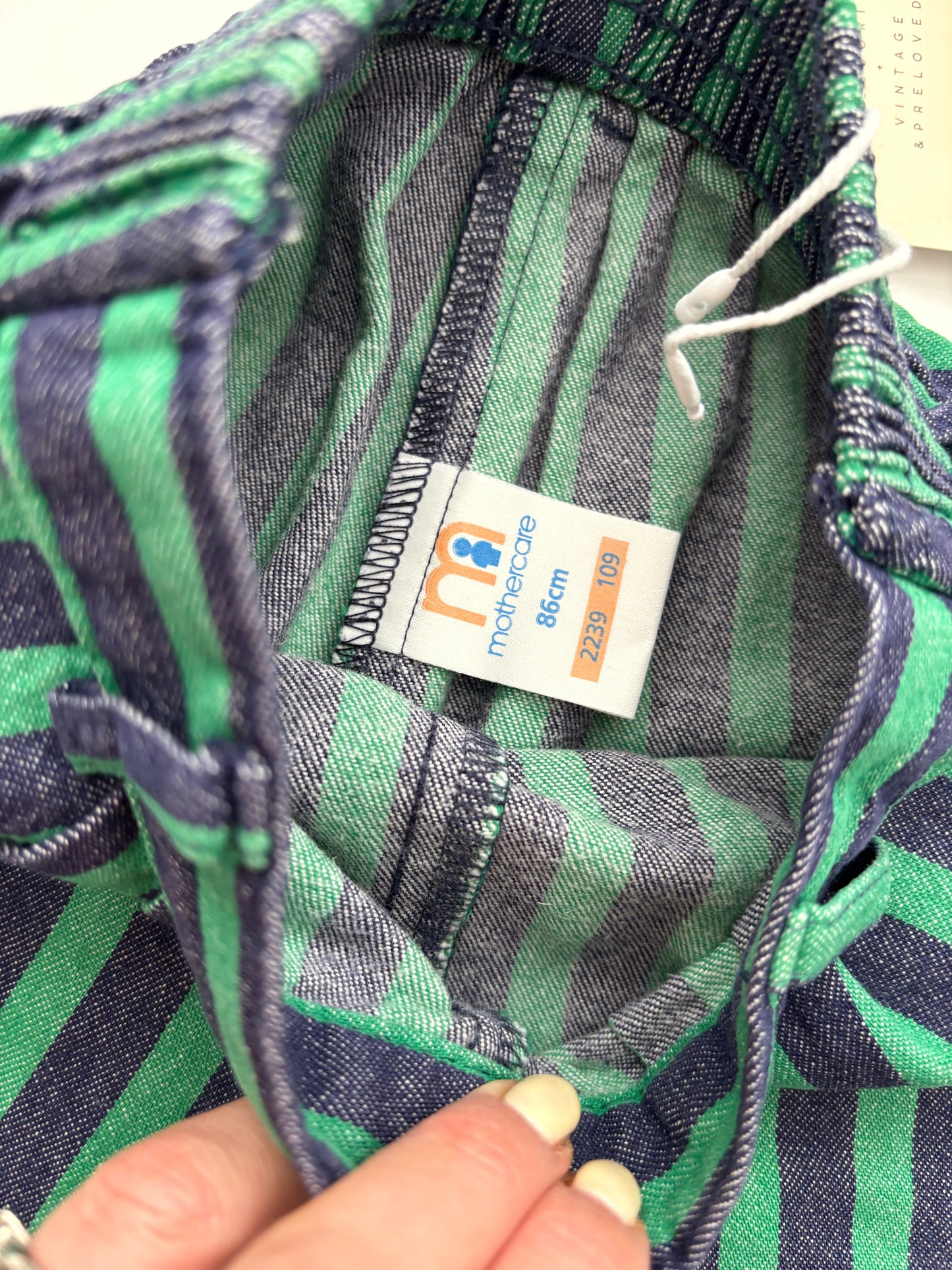 Vintage Stripe Trousers 18-24 Months