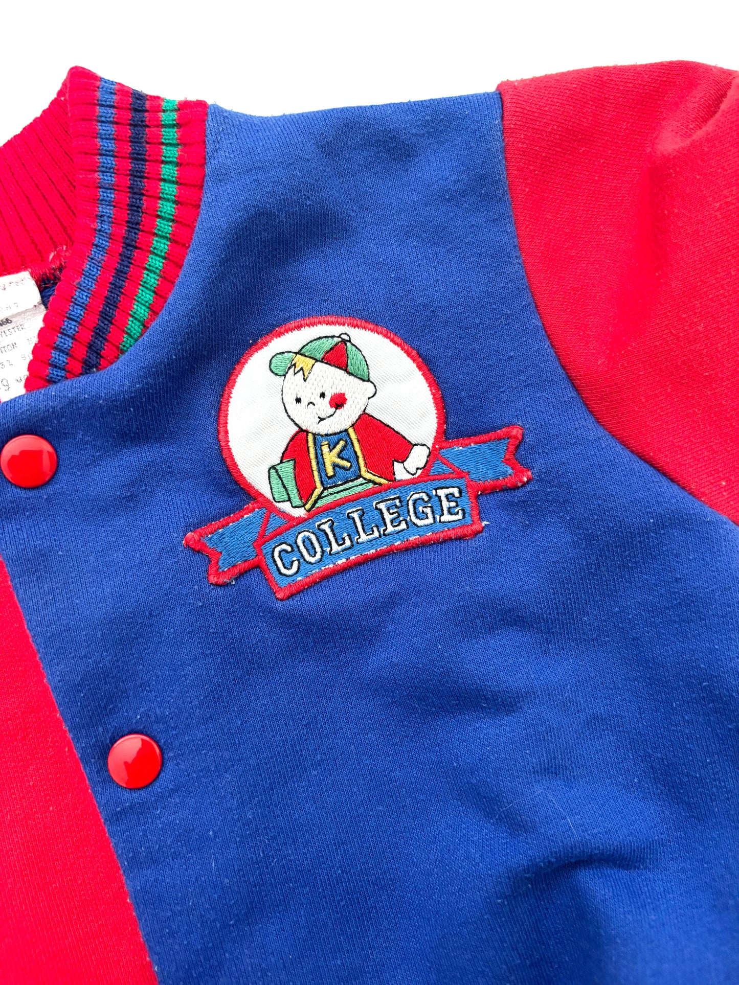 Vintage Varsity Jacket Age 6-9 Months