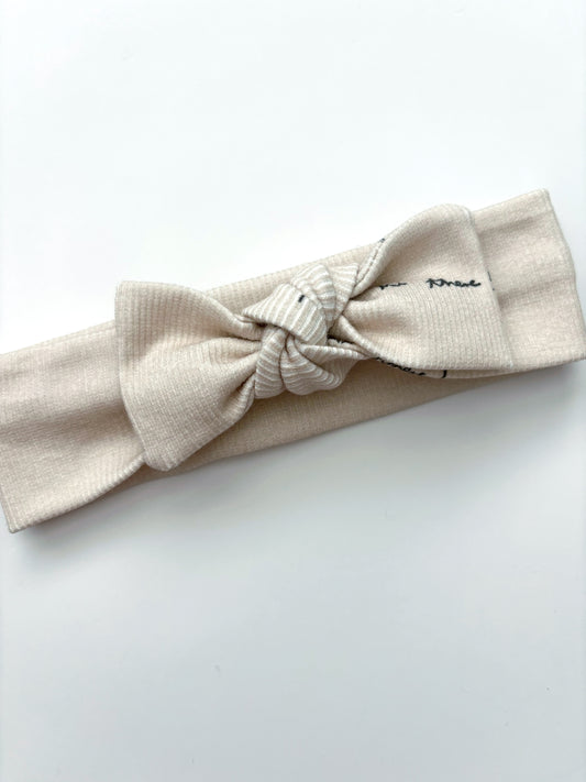 Oh hi there! Topknot headband