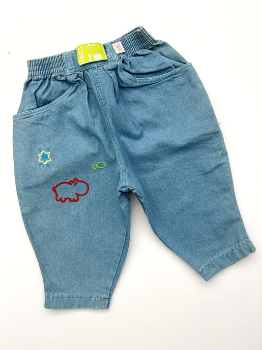 Vintage Balloon Jeans Age 2 Years