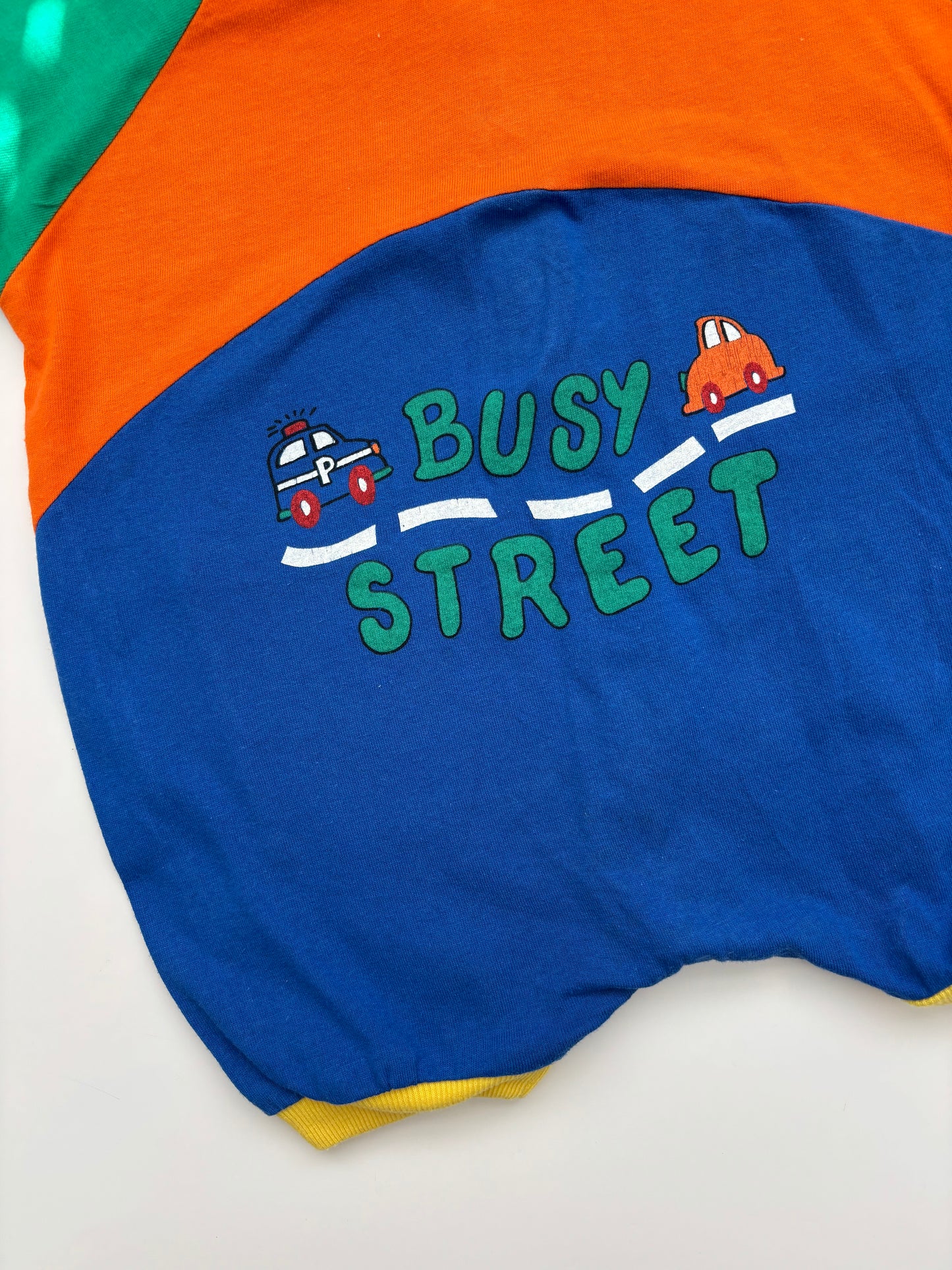 Busy Baby Romper - Vintage Age 1