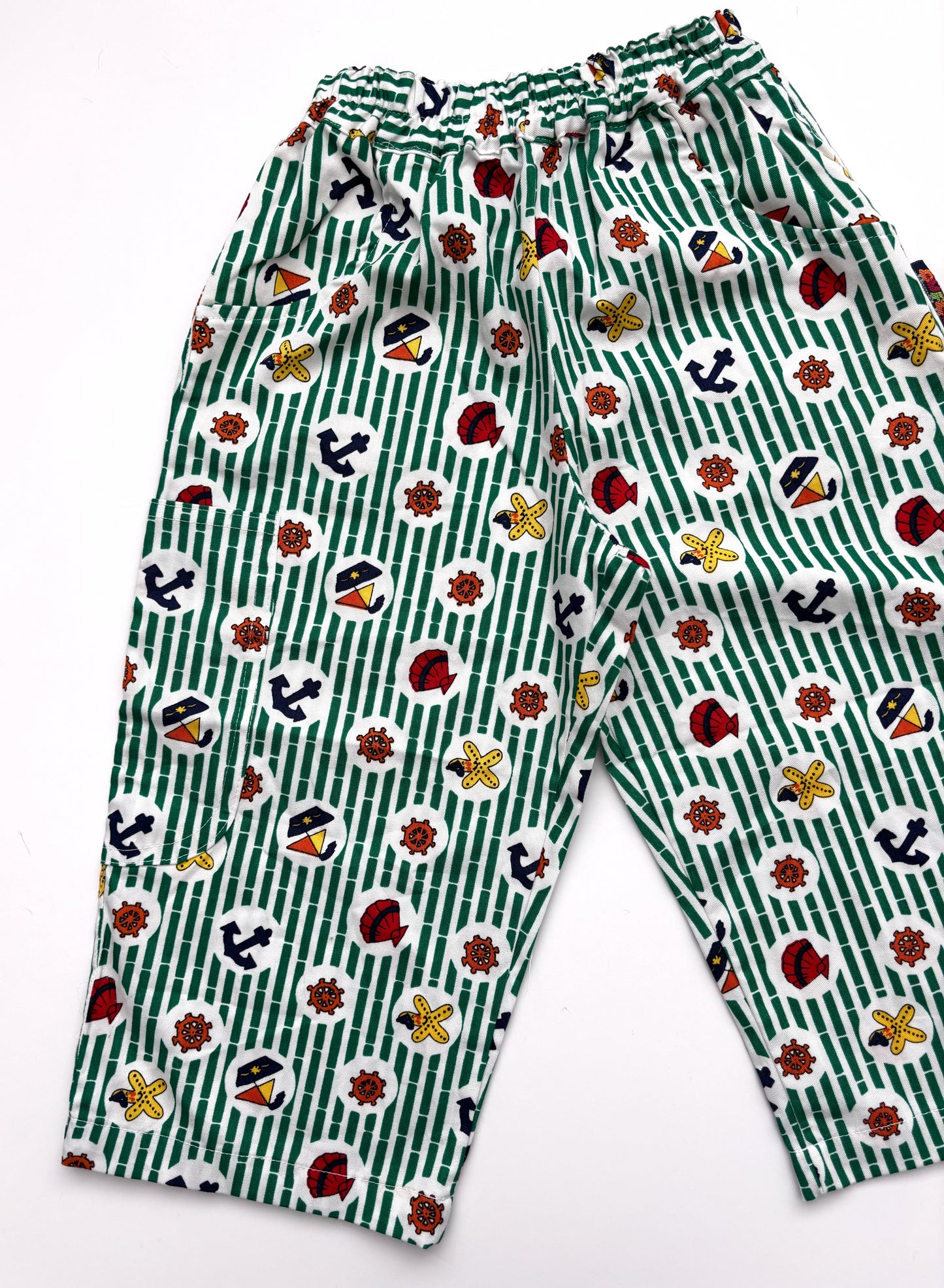 Vintage Stripe Sail Trousers Age 3 Years