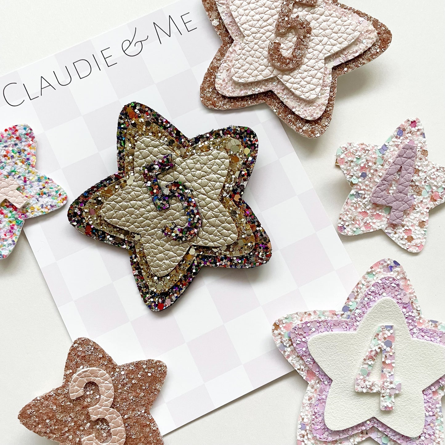 Glitter Age Birthday Badge