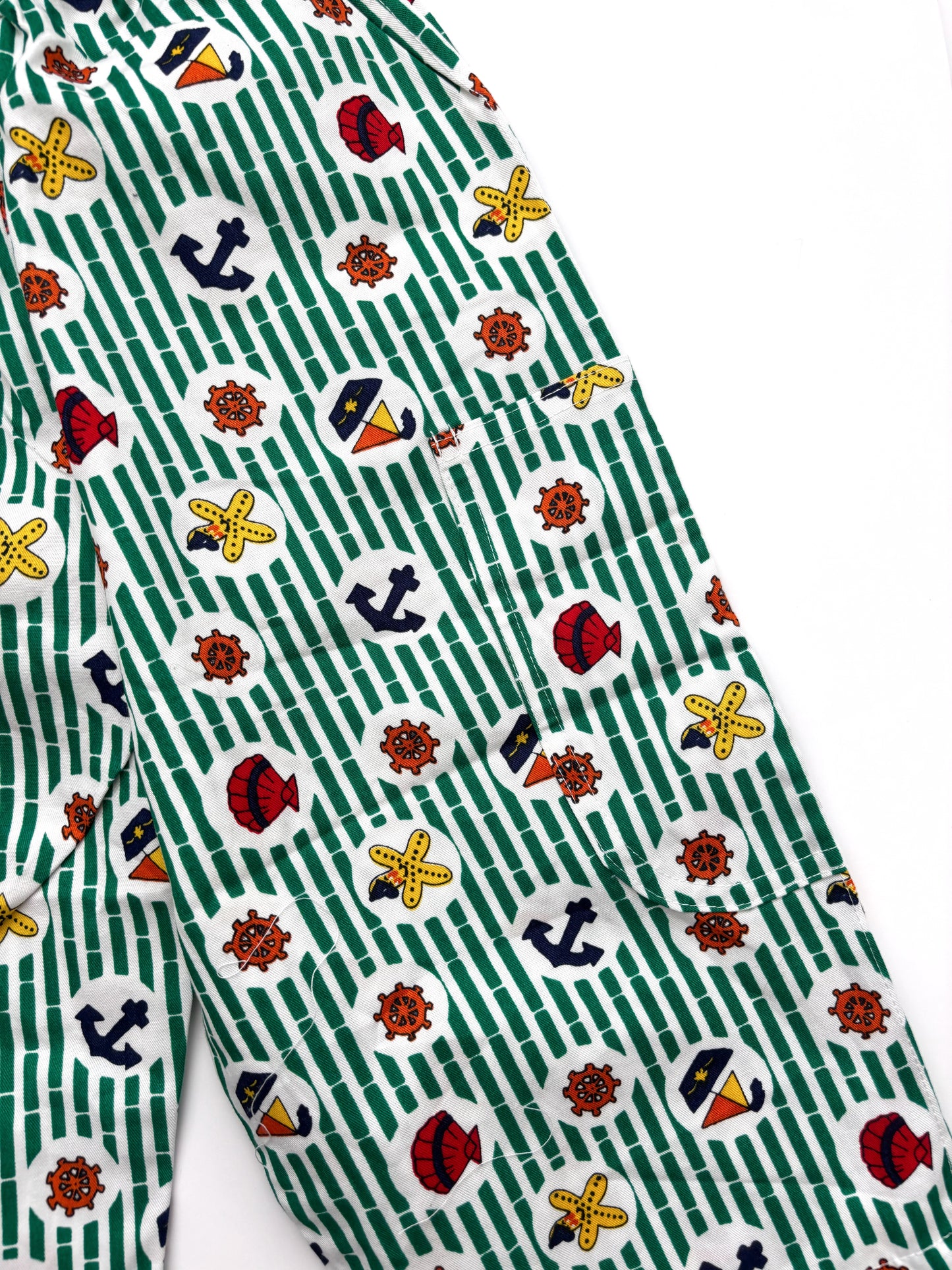 Vintage Stripe Sail Trousers Age 3 Years