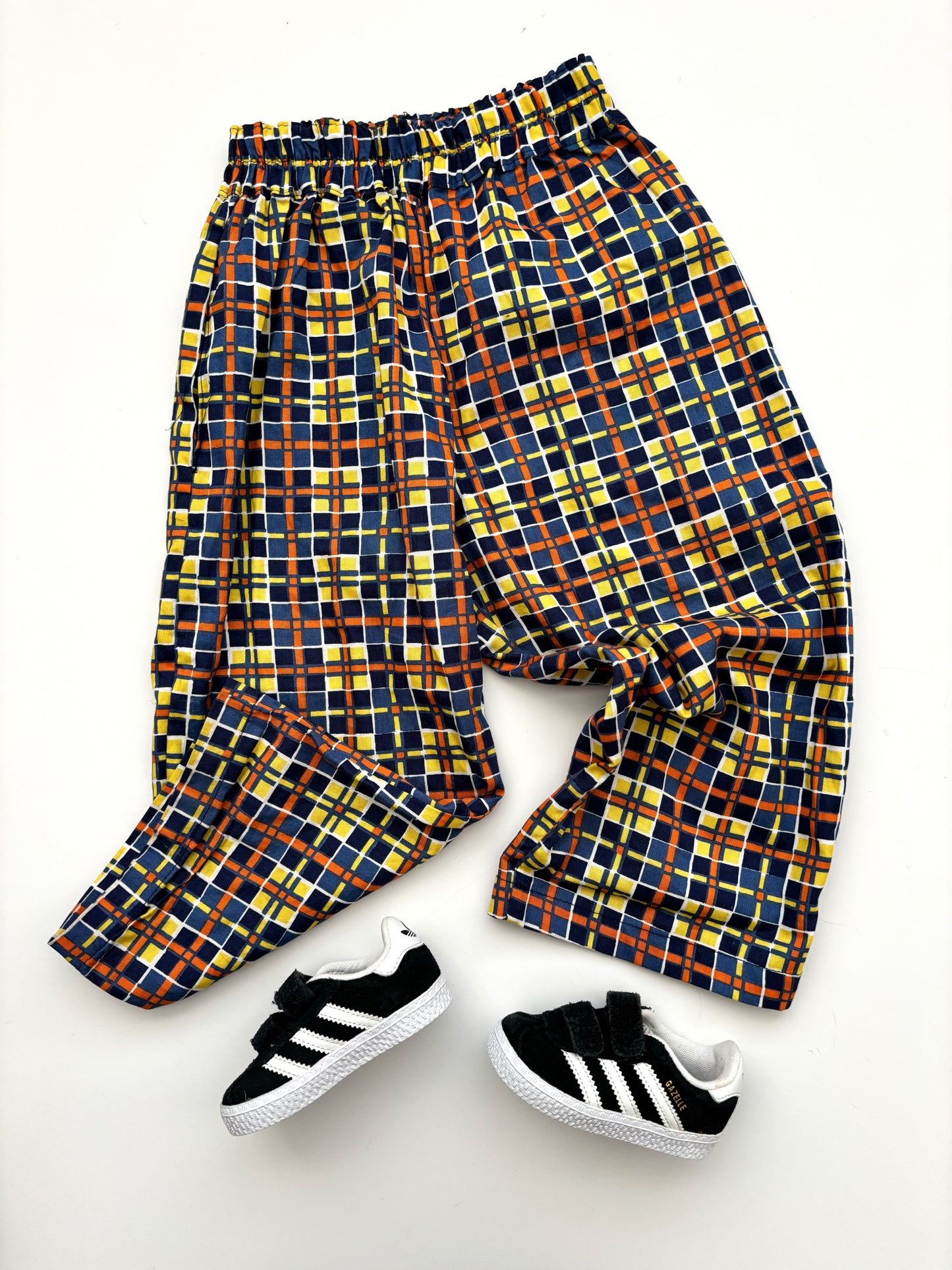 Vintage Check Trousers Age 3 Years